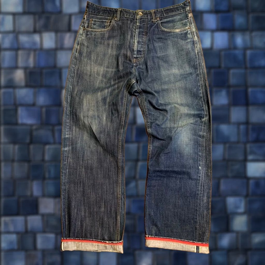 Engineered Garments Engineered Garments Jeans Size 32 Indigo Denim Pants Men's Straight Cotton Regular Inseam 71cm Rise 31cm Universal 32x71 Size US 32 / EU 48 - 1 Thumbnail