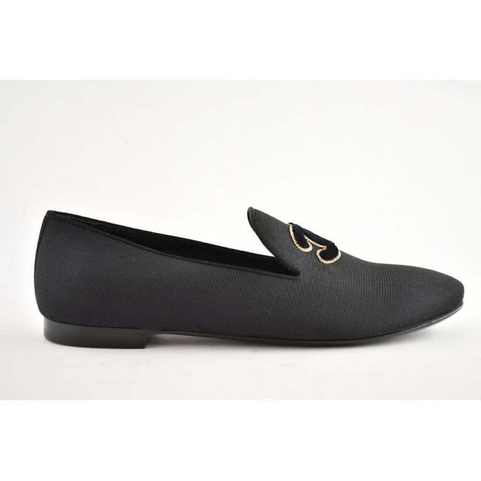 Chanel Grosgrain Chain Around Mule Moccasin Ballet Loafer Flat 34c Size US 4 / IT 34 - 5 Thumbnail