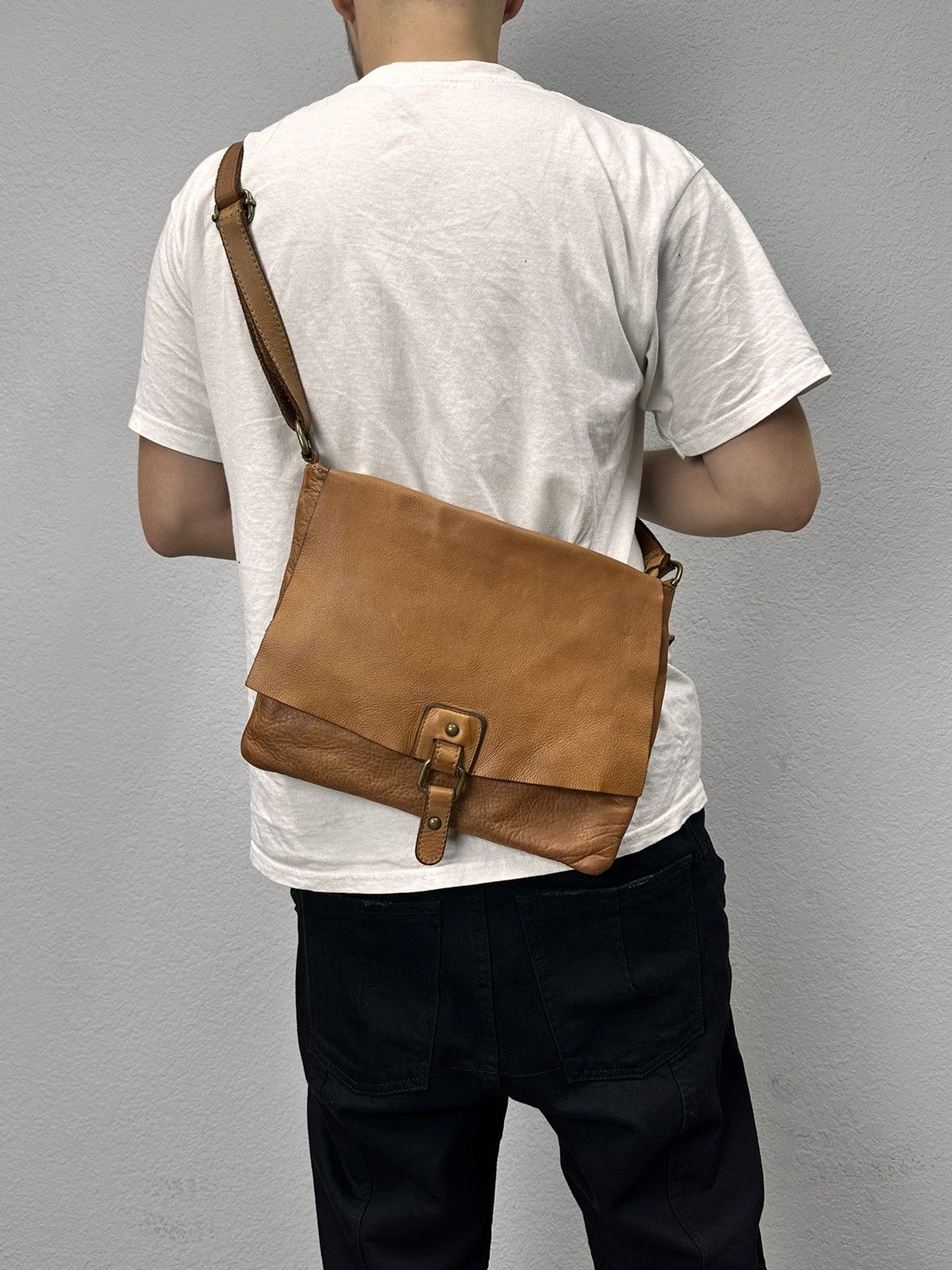 Diesel Vintage AS 98 Metal Zip Design Leather Bag Dolce Gabbana GOA Size ONE SIZE - 15 Thumbnail