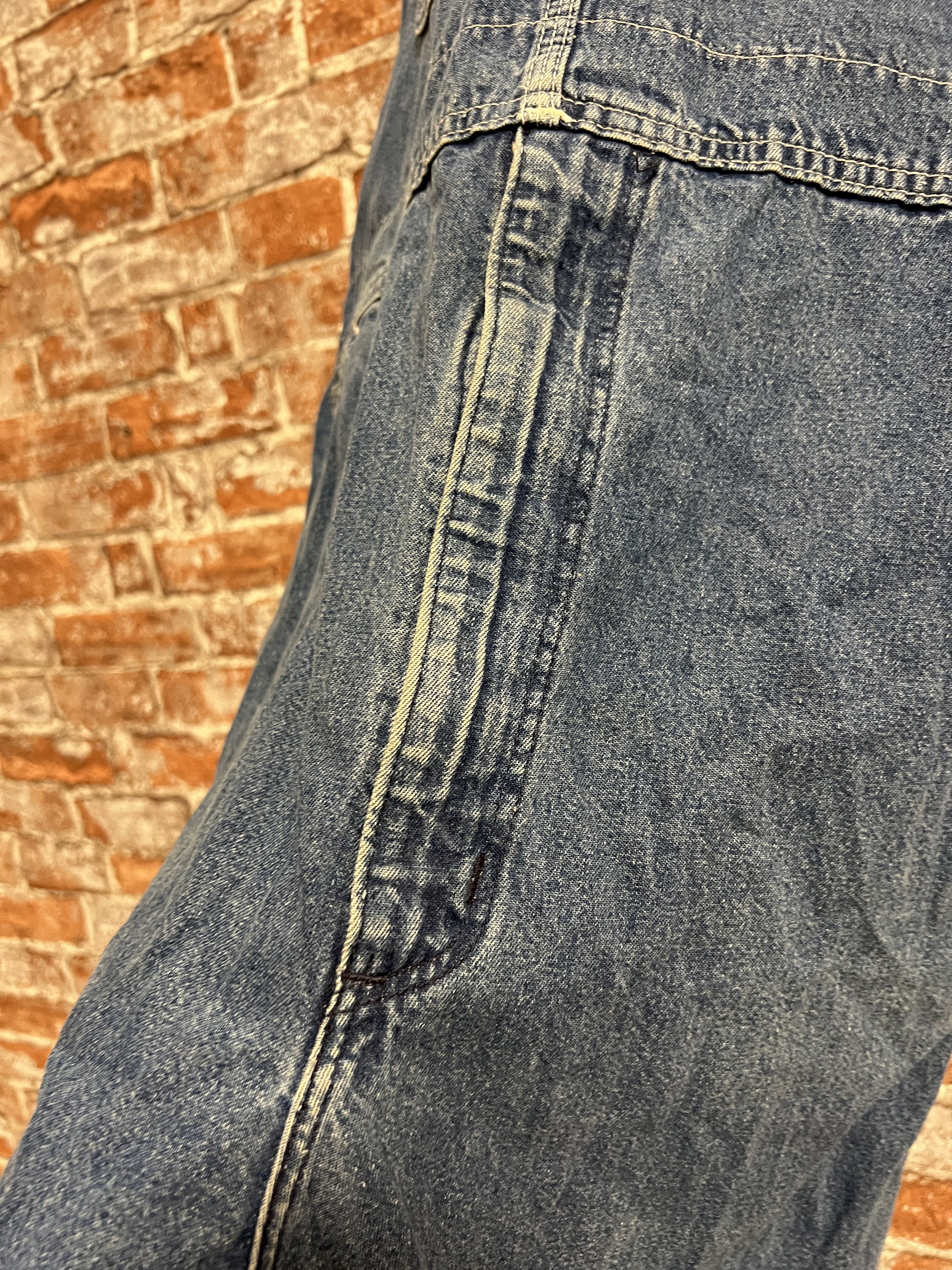 Carhartt Carhartt 90s Vintage Denim Overalls Size US 36 / EU 52 - 10 Thumbnail