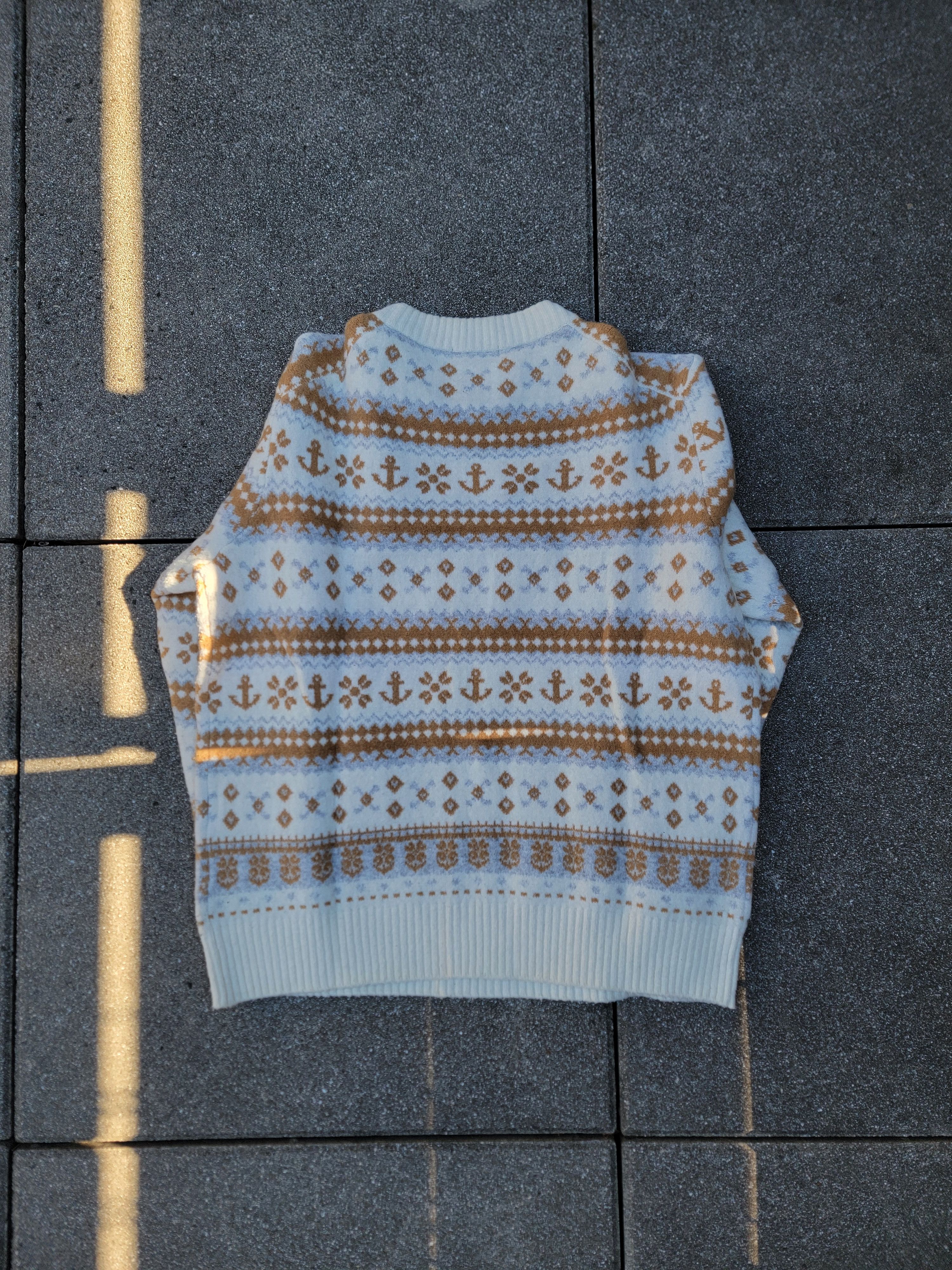JW Anderson × Uniqlo Souffle Yarn Fair Isle Sweater Size US M / EU 48-50 / 2 - 2 Thumbnail