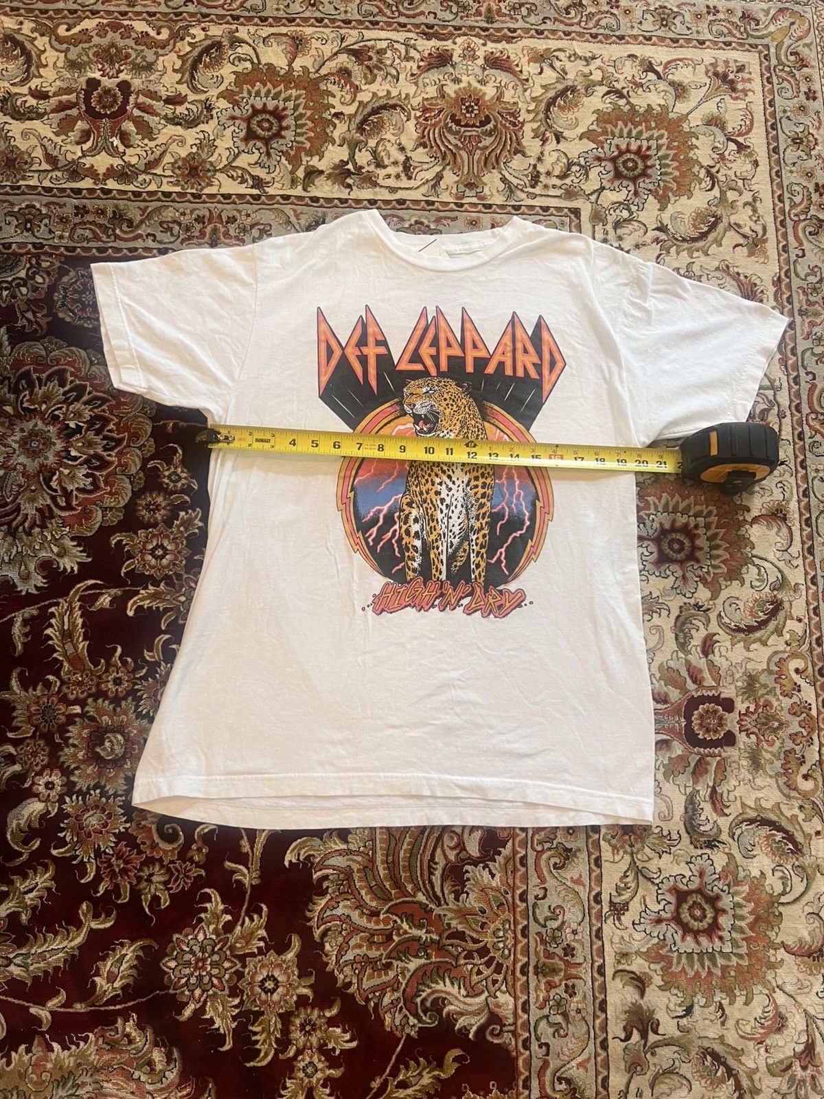 Other Def Leppard High N Dry T-Shirt Men's Sz Large Tee Shirt Size US L / EU 52-54 / 3 - 5 Thumbnail