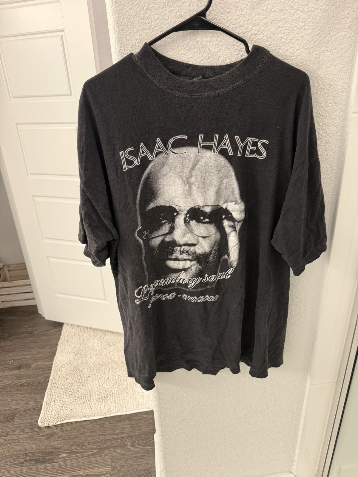 Vintage Issac Hayes “Legendary Soul” Vintage Tee Size US XXL / EU 58 / 5 - 1 Thumbnail