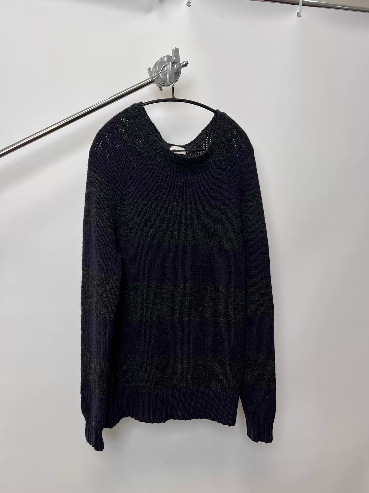Dries Van Noten Dries Van Noten Striped Wool Knit Drop Shoulder Sweater M Size M / US 6-8 / IT 42-44 - 2 Thumbnail