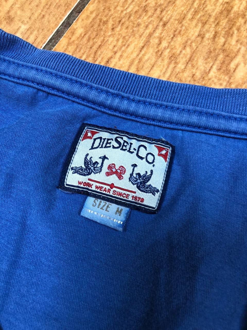 Diesel × Vintage Vintage Spell Out Logo Tee Shirt Size US M / EU 48-50 / 2 - 12 Thumbnail