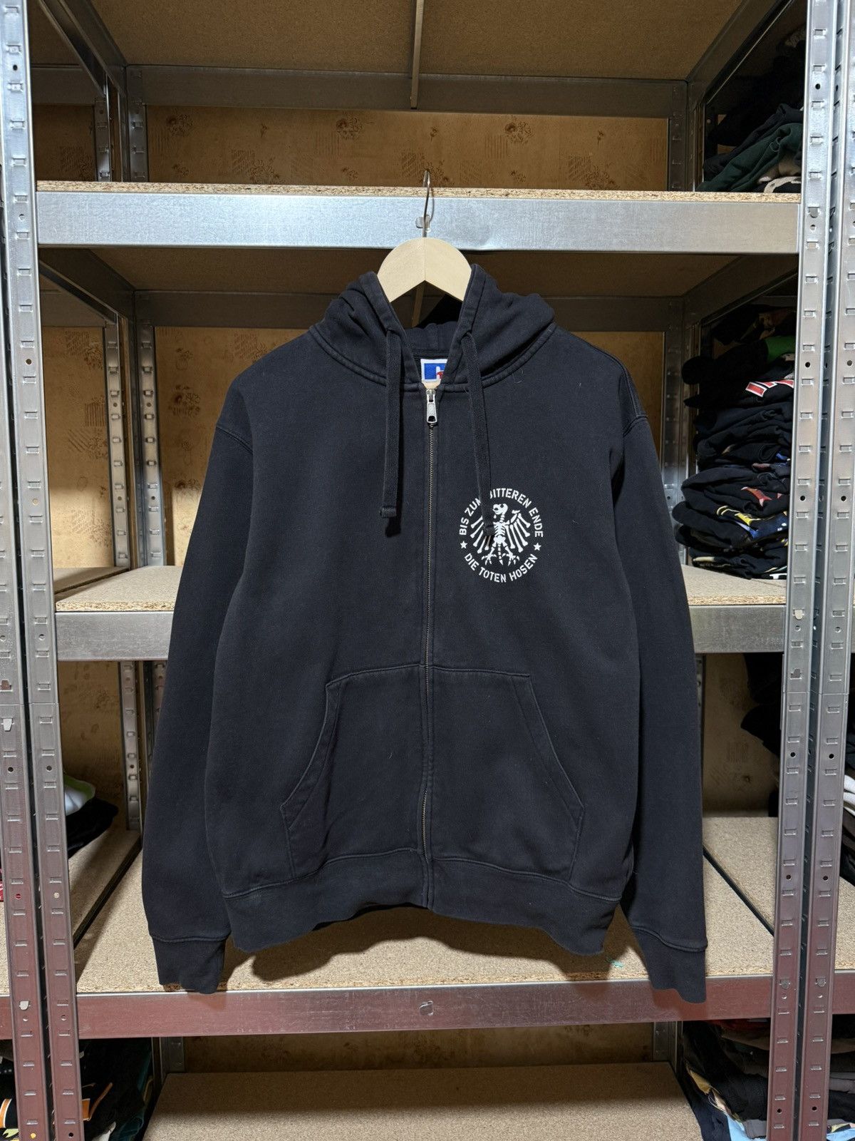 Band Tees × Vintage Vintage 90s Die Toten Hosen Bis Zum Bitteren Ende Hoodie Size US L / EU 52-54 / 3 - 2 Thumbnail