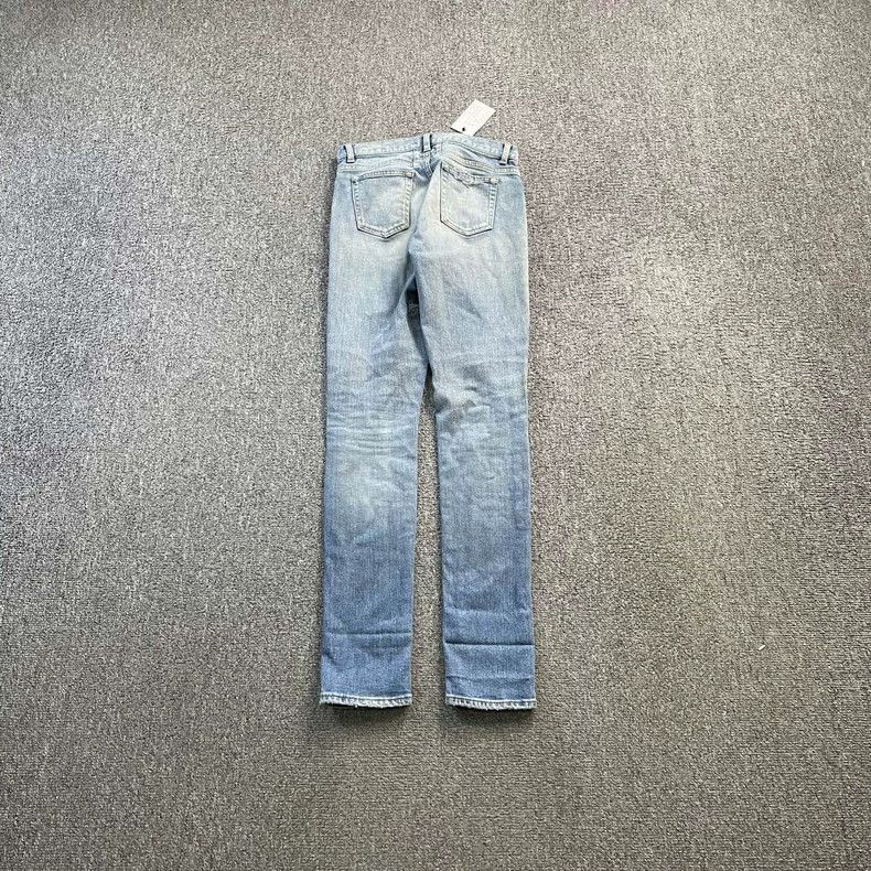 Saint Laurent Paris Saint Laurent Paris Blue Sabotage Jeans 2505-Nextarrow Size US 27 - 2 Thumbnail