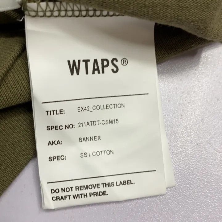 Wtaps WTAPS Logo Print Short Sleeve T-Shirt -2507 Size US L / EU 52-54 / 3 - 1 Thumbnail