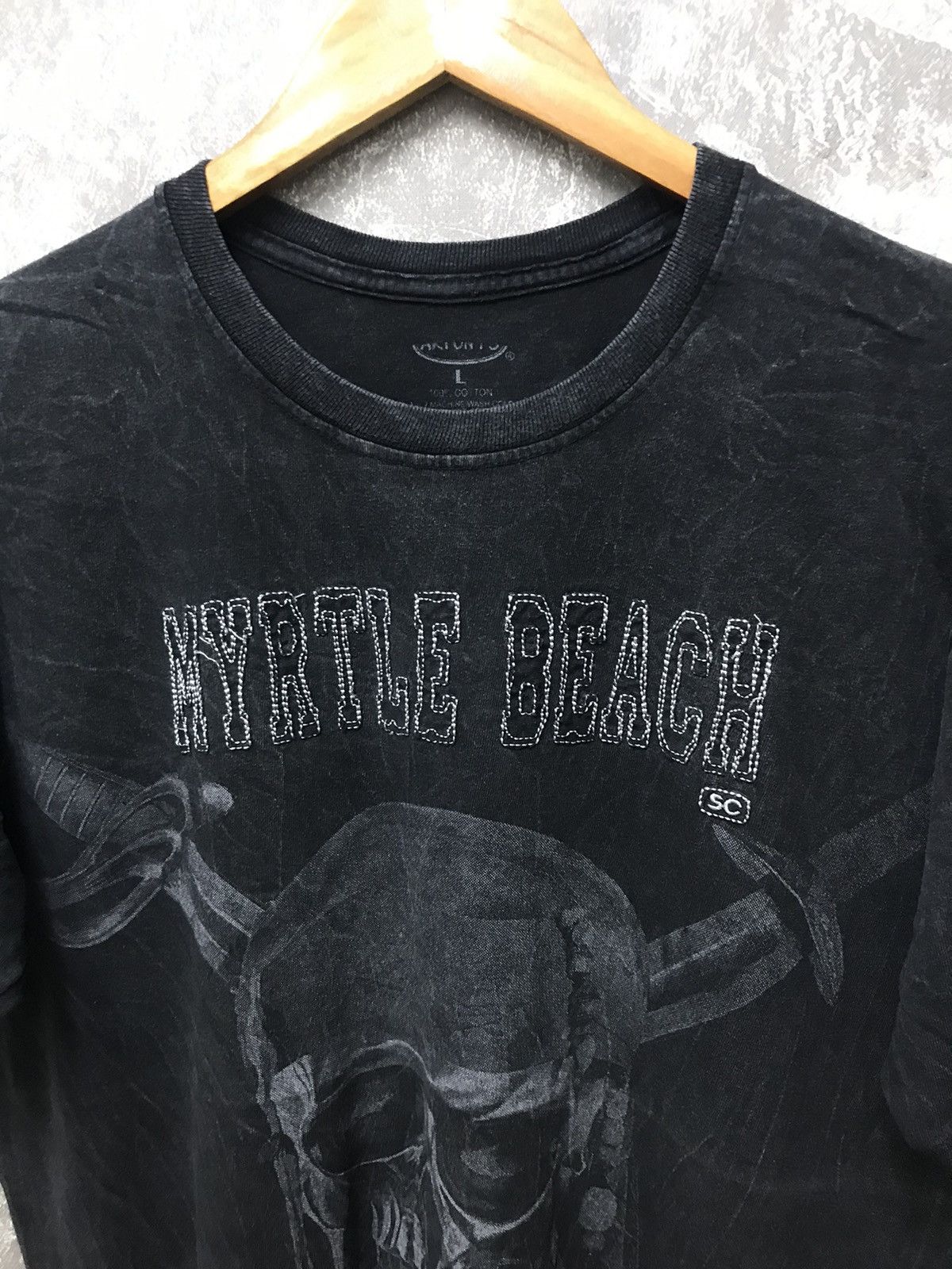 Affliction × Ed Hardy × Southpole Affliction Southpole Skull Y2K Graphic Tee Size US L / EU 52-54 / 3 - 5 Thumbnail