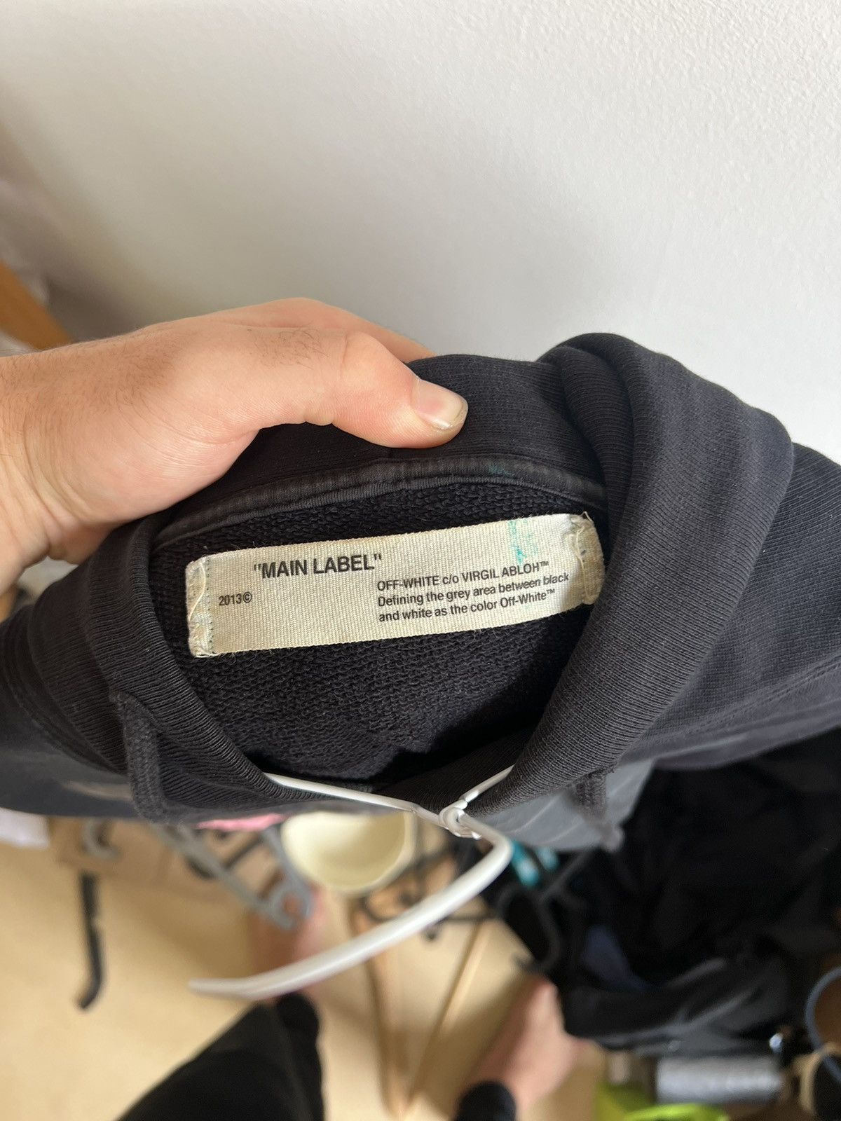 Off-White Off white Caravaggio Hoodie Size US S / EU 44-46 / 1 - 7 Thumbnail