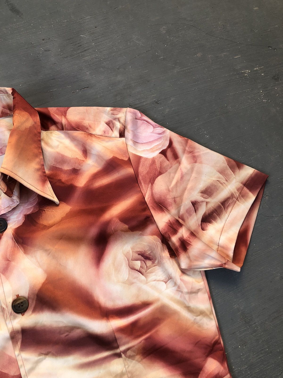 Japanese Brand × Tornado Mart Tornado Mart Rose Shirt Size US M / EU 48-50 / 2 - 4 Thumbnail
