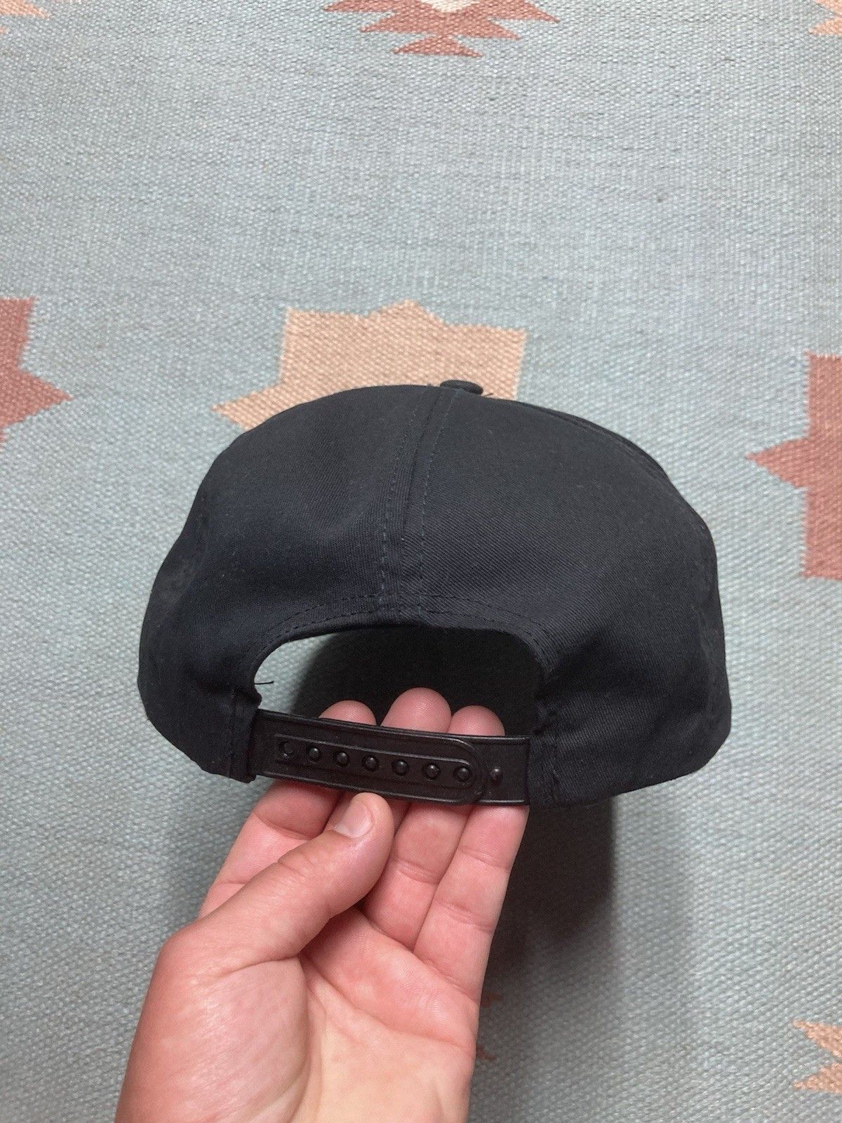 Vintage SnapBack hat Miami heat twins logo black dome basketball NBA Size ONE SIZE - 4 Thumbnail
