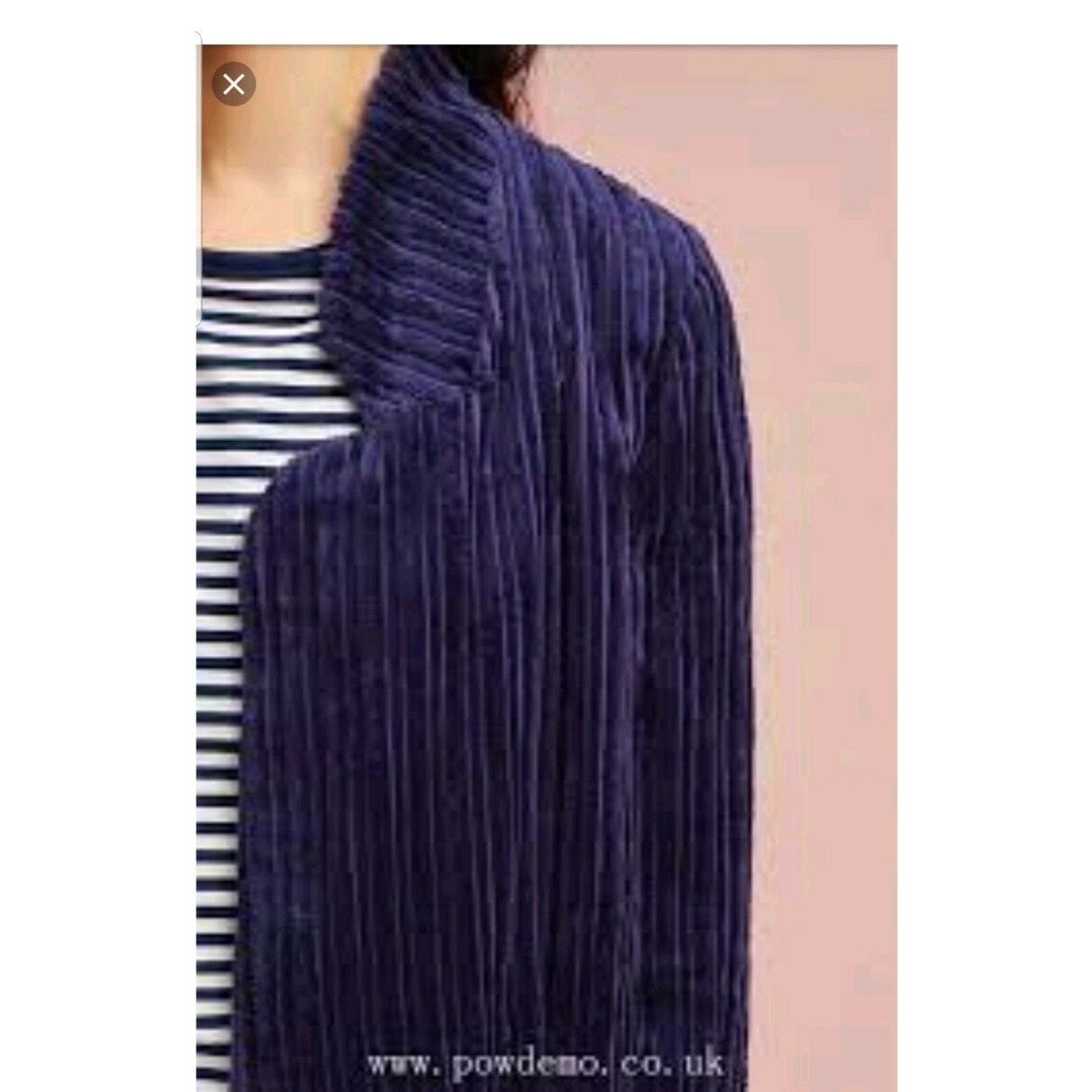 Anthropologie Anthropologie Cropped Corduroy Blazer by Cartonnier Size 6 Size M / US 6-8 / IT 42-44 - 3 Thumbnail
