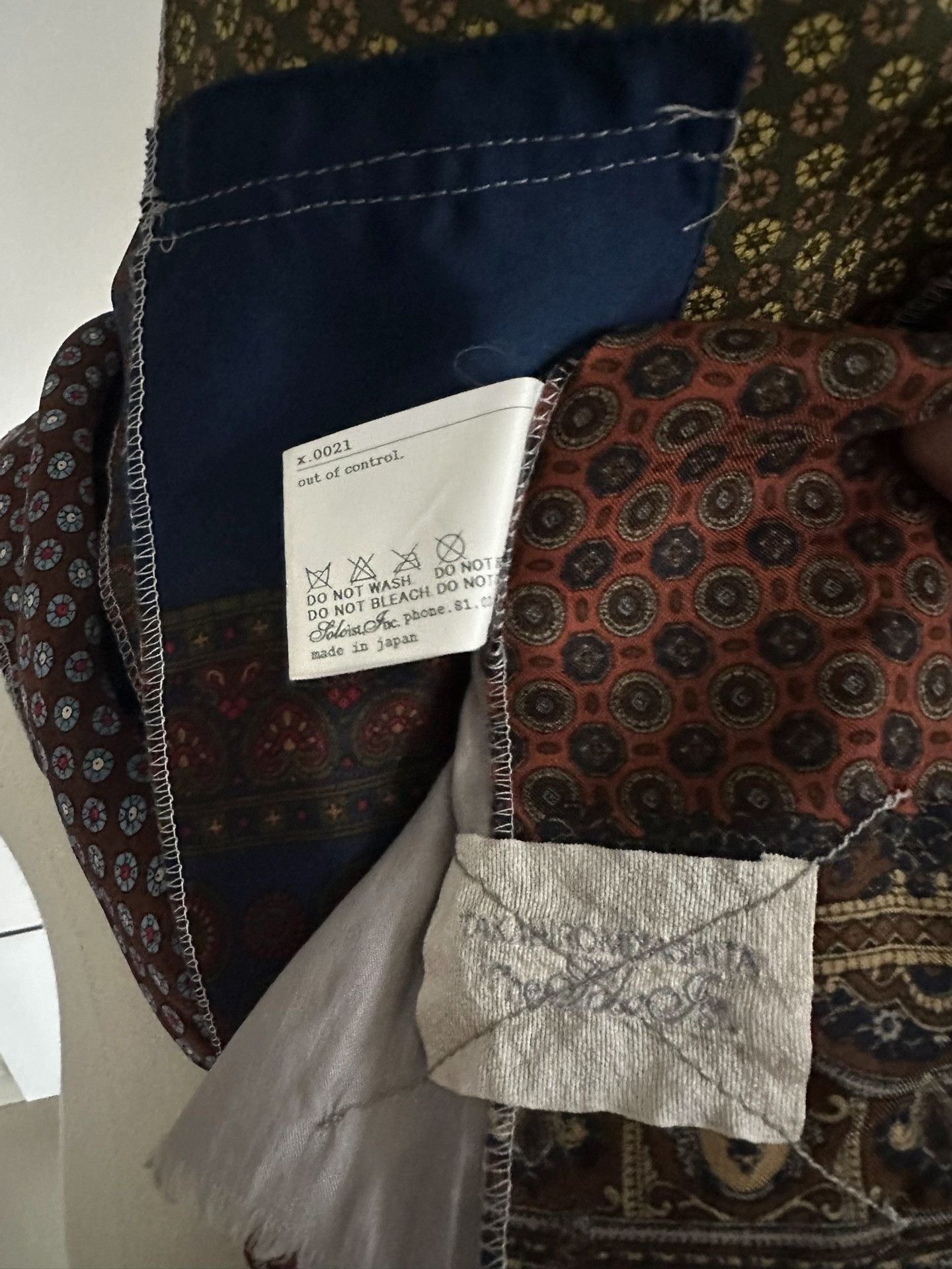 Takahiromiyashita The Soloist. takahiromiyashita thesoloist Baijibai Scarf| Size ONE SIZE - 6 Thumbnail