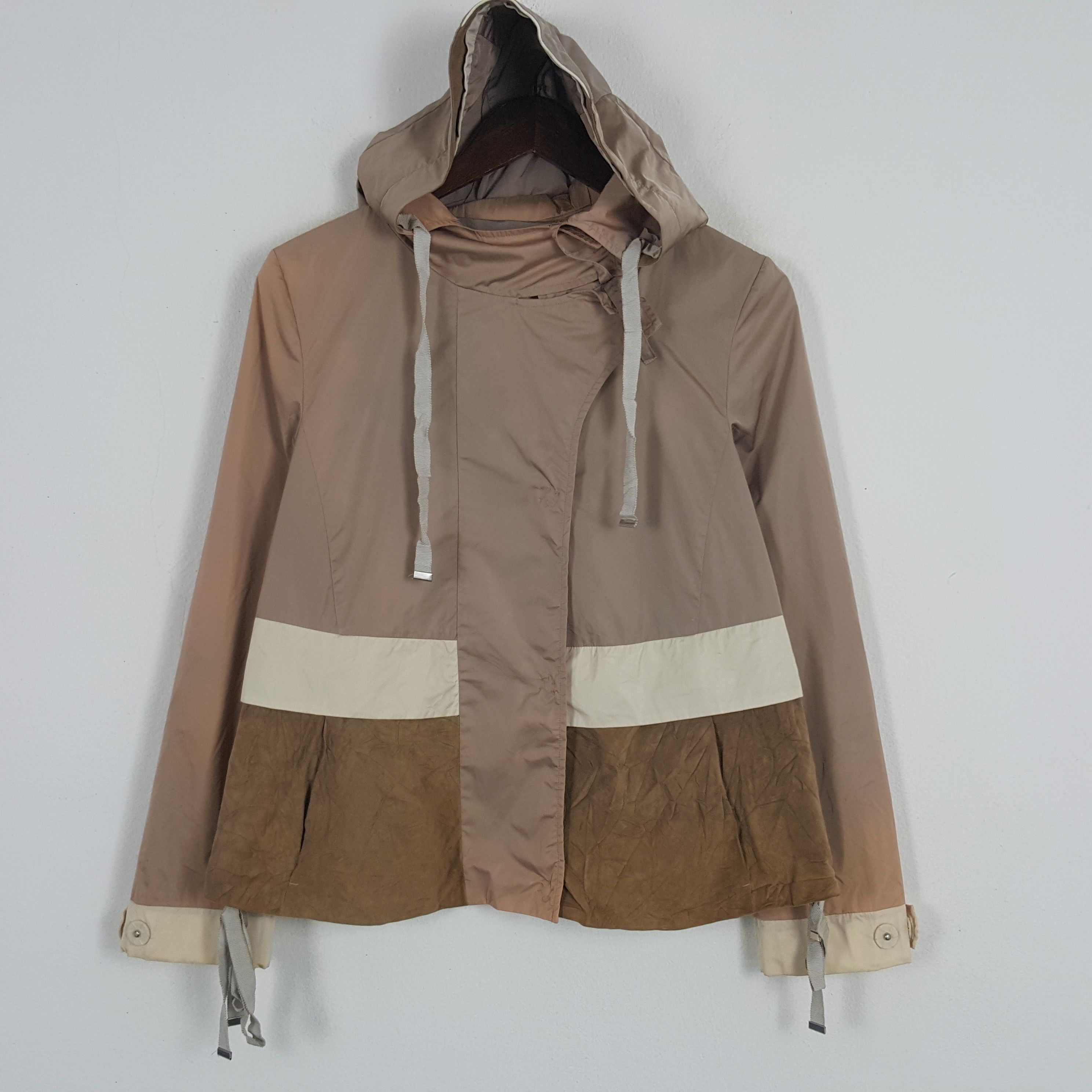 Vintage Vintage S' Max Mara Windbreaker Jacket Size XS / US 0-2 / IT 36-38 - 1 Thumbnail