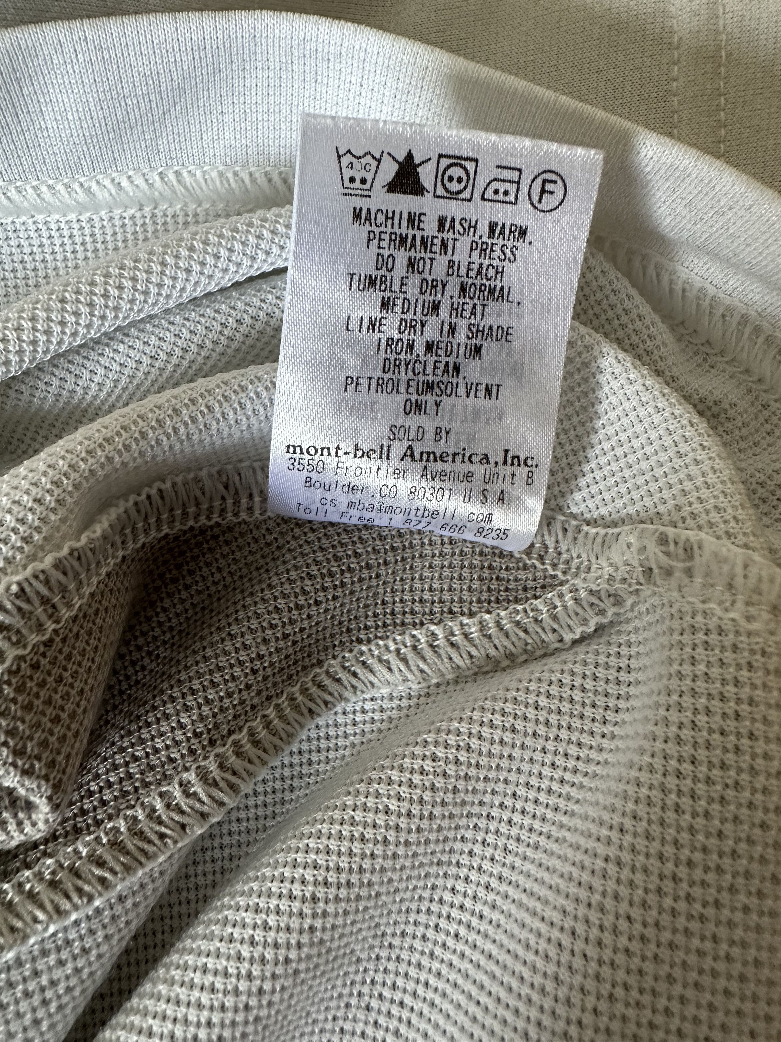 Montbell Montbell White Longsleeve Shirt Size US L / EU 52-54 / 3 - 9 Thumbnail