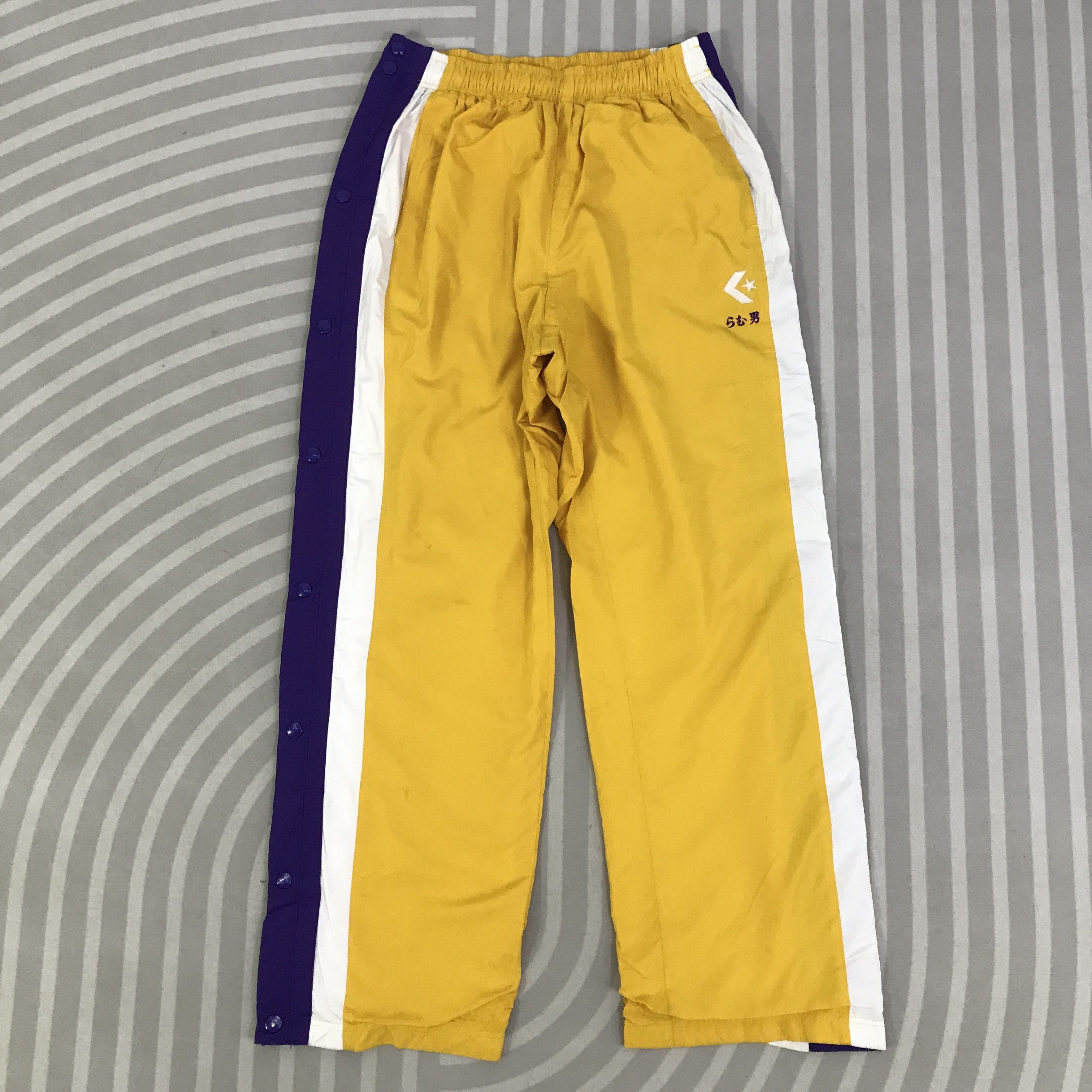 Converse Vintage Converse Track Pants snap Button K129B10 Size US 28 / EU 44 - 1 Thumbnail