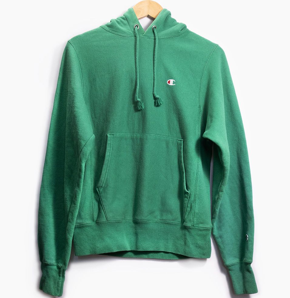 Champion Champion Reverse Weave Hoodie Green XS Honduras, Vintage Size US XS / EU 42 / 0 - 1 Thumbnail