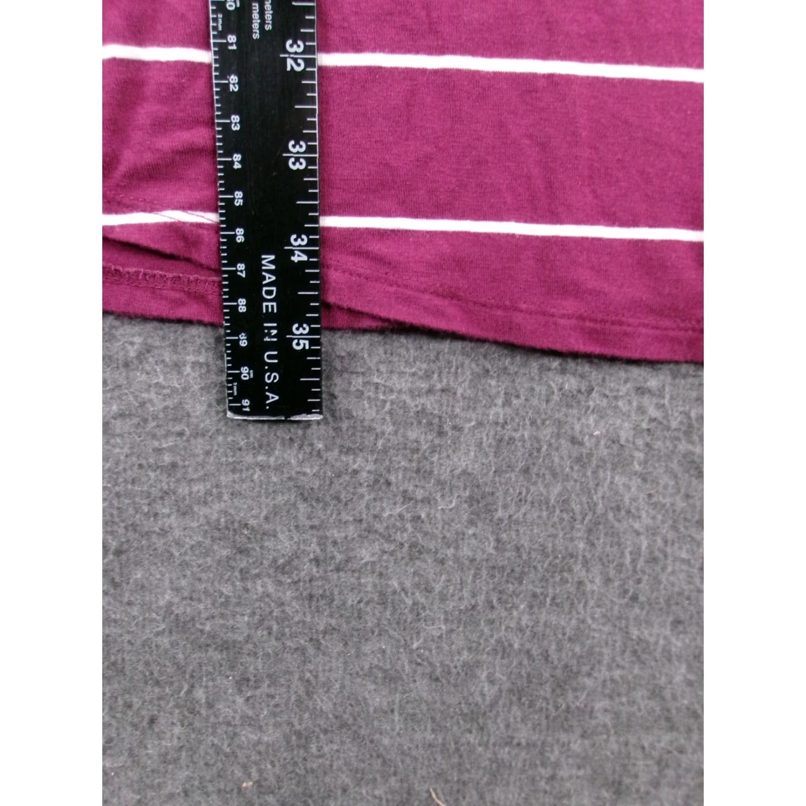Vintage Maurices Dress Women Large Purple Striped Causal Flowy Everyday Pullover Basic Size L / US 10 / IT 46 - 5 Thumbnail