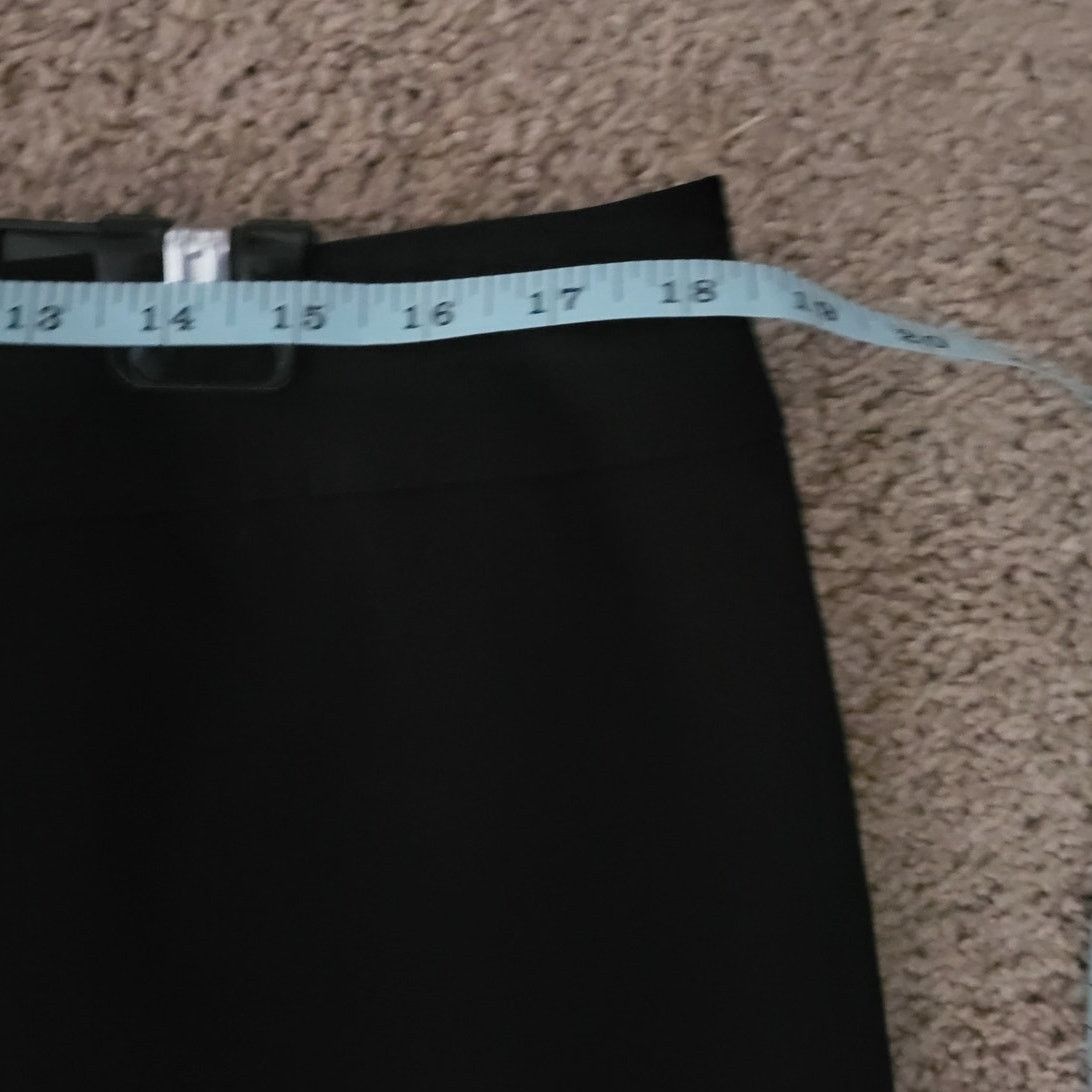 Anne Klein Anne Klein Black Midi Pencil Skirt - 16 Size 38" / US 16 / IT 52 - 8 Thumbnail