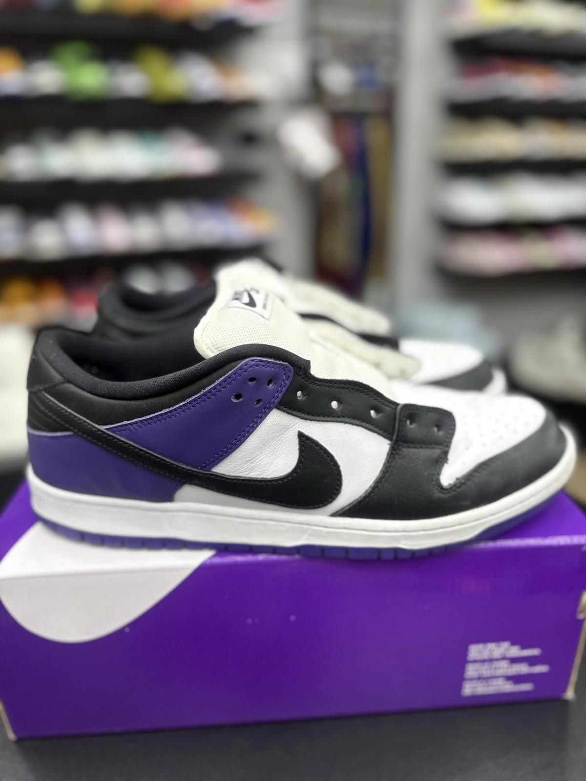 Nike Size 14 - Nike SB Dunk Low Court Purple 2023 Size US 14 / EU 47 - 5 Thumbnail