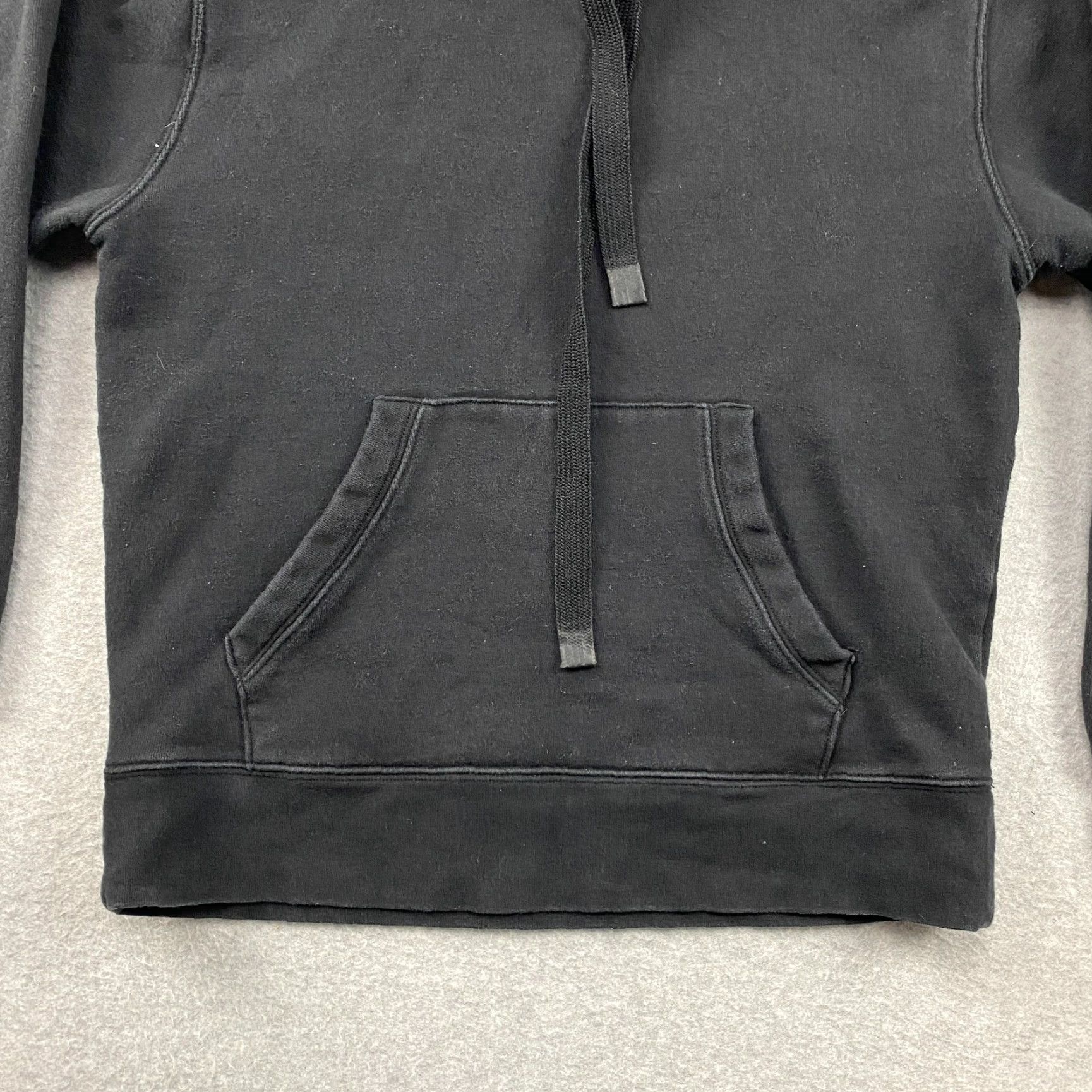 Athleta Athleta Hoodie Womens XXS Black Floral Fleece Heavyweight Pullover Long Sleeve Pockets All Seasons Athleisure Size XXS / US 00 / IT 34 - 3 Thumbnail