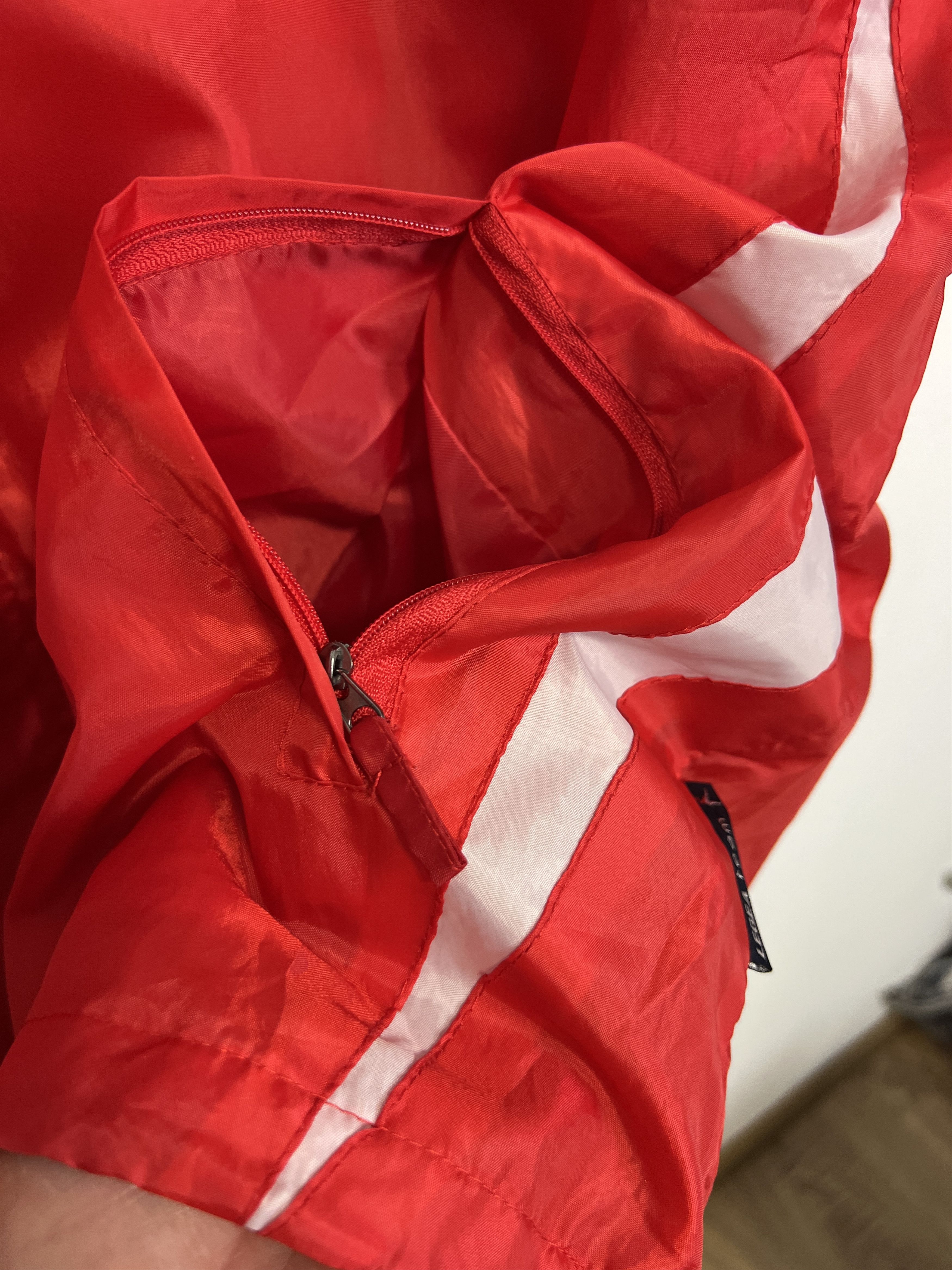 Vintage Red Star Belgrade Crvena Zvezda Football Jacket Windbreaker Size US XXL / EU 58 / 5 - 9 Thumbnail