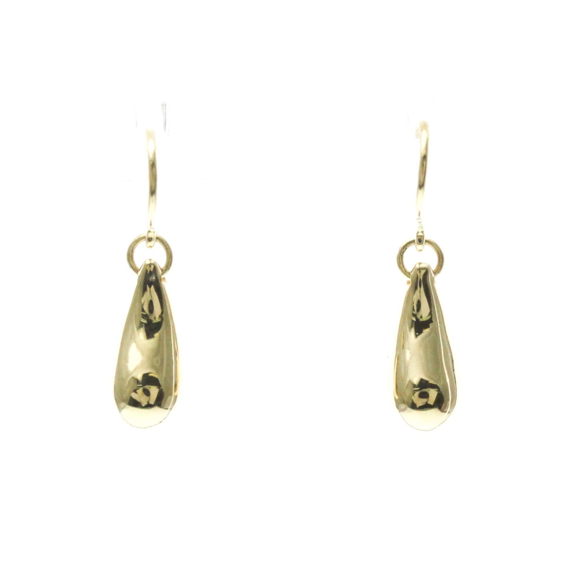 Tiffany Teardrop Earrings No Stone Yellow Gold (18K) Drop Earrings Gold