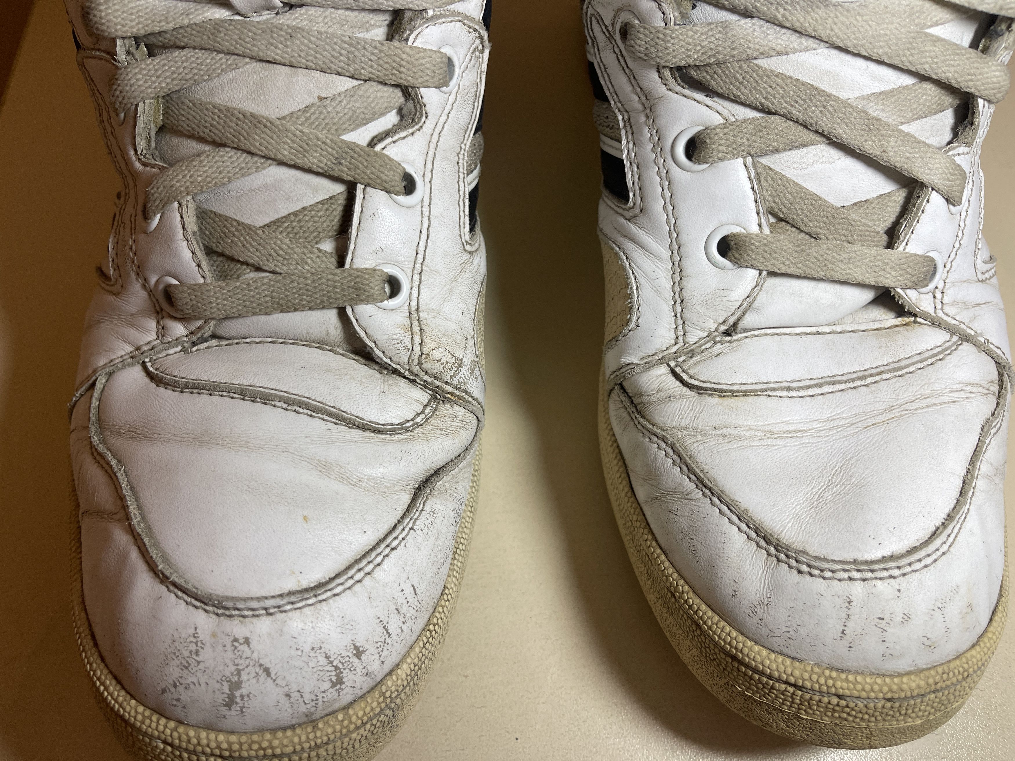 Adidas × Jeremy Scott Adidas sneakers, Jeremy Scott Instinct, Hi Top shoes, V24529 Size US 11.5 / EU 44-45 - 15 Thumbnail