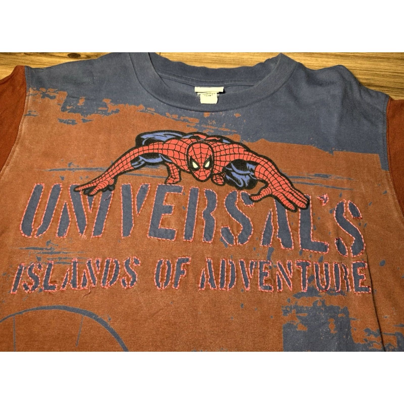 Vintage VINTAGE MARVEL Spider-Man Tee Shirt Adult Small All Over Print Universal Studios 2000s Mens Size US S / EU 44-46 / 1 - 2 Thumbnail