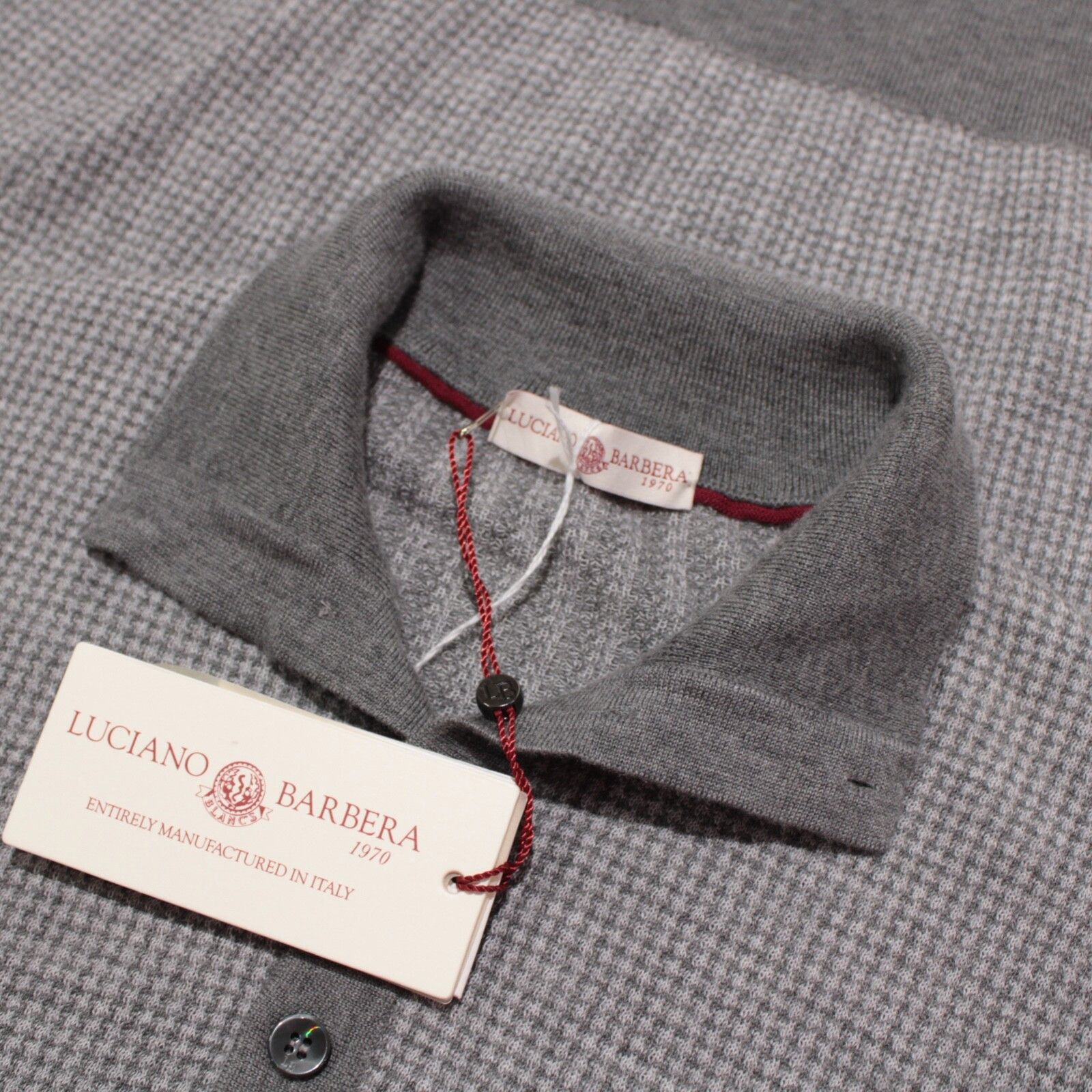 Luciano Barbera Luciano Barbera Sweater Size US M in Gray Size US M / EU 48-50 / 2 - 1 Thumbnail