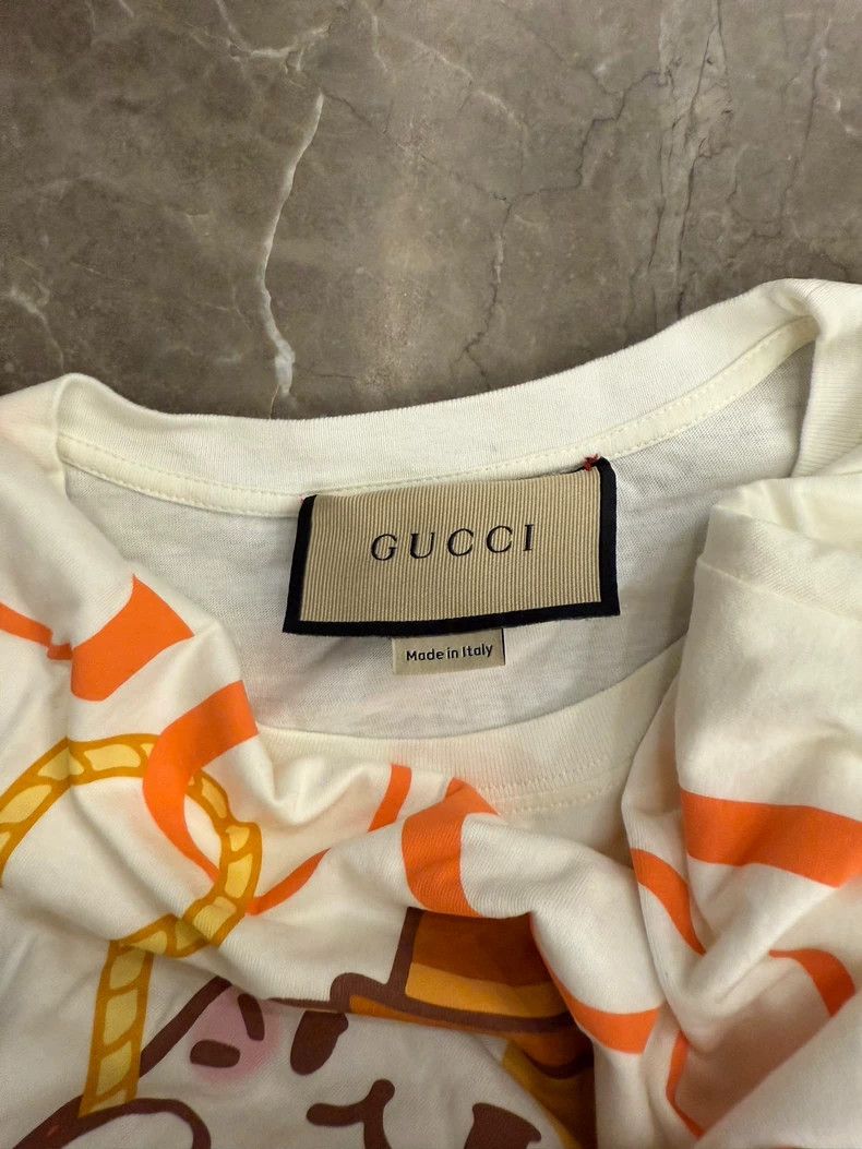 Gucci Banana cat short-sleeved T-shirt 2503-Nextarrow