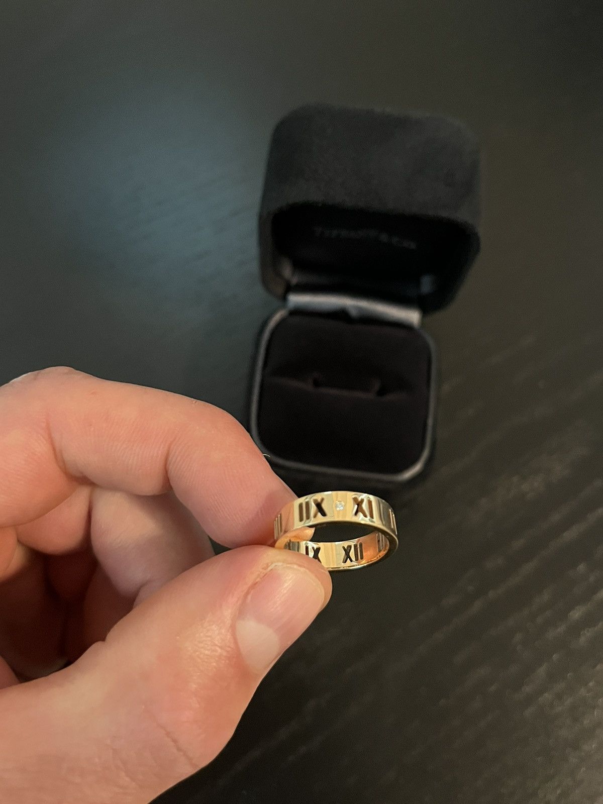 Tiffany & Co. Tiffany Rose Gold Atlas Ring Size ONE SIZE - 4 Thumbnail