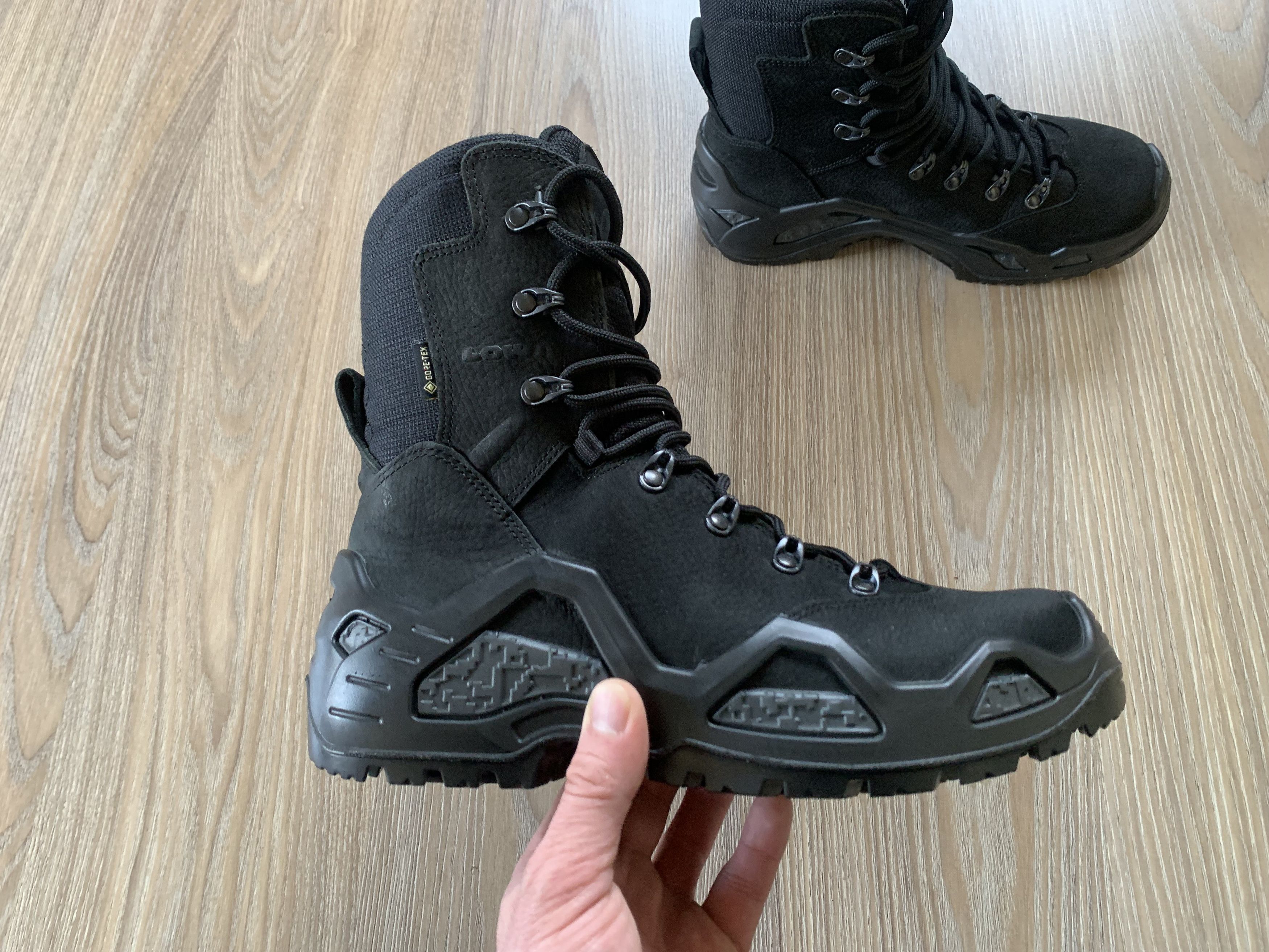 LOWA Lowa Z-8N GTX Mens Black Tactical Boots Size US 7.5 / EU 40-41 - 3 Thumbnail