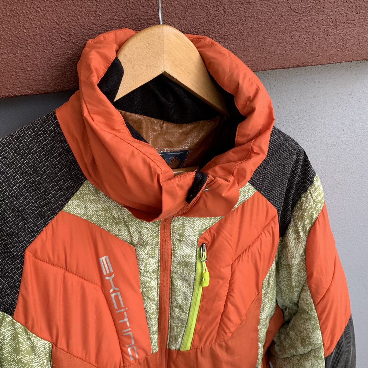 Japanese Brand Multicolor Puffer Down Jacket 800 TNF Size US L / EU 52-54 / 3 - 4 Thumbnail