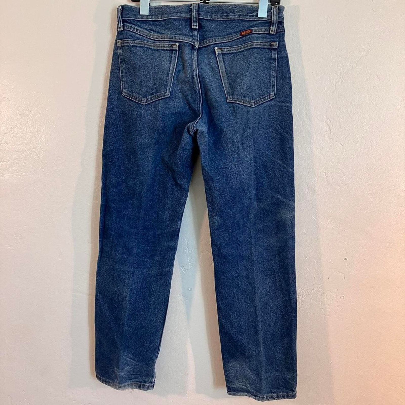 Rustler × Vintage Vintage Y2K Rustler Faded Denim Blue Jeans Western Cowboy Size US 31 - 3 Thumbnail