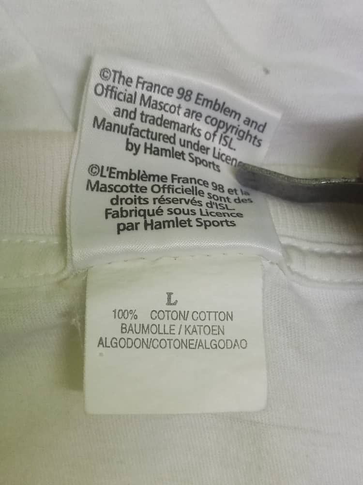 Other Vintage France 98 Size US L / EU 52-54 / 3 - 6 Thumbnail