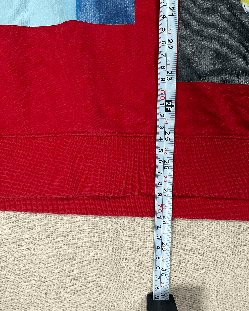Raf Simons Raf Simmons SS15 'Koi' Print collage red jumper Size US M / EU 48-50 / 2 - 8 Thumbnail