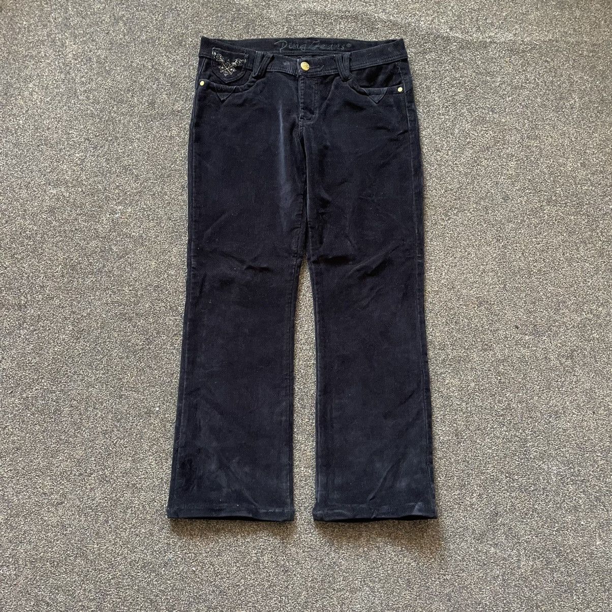 Vintage Vintage 90s Baggy Wide Leg Distressed Jeans Skate Graphic 35 Size 35" - 1 Thumbnail