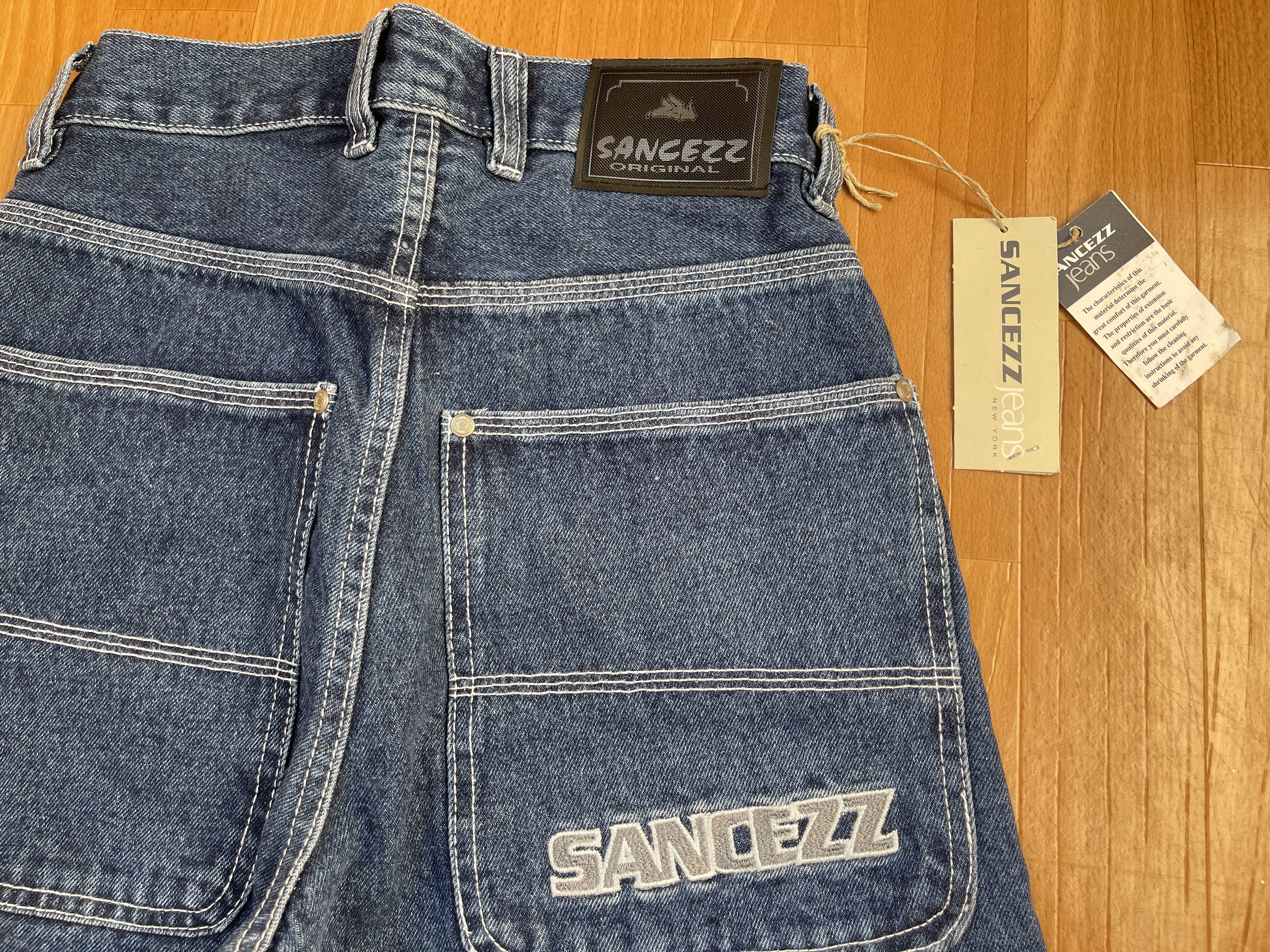Other Sancezz jeans, vintage baggy jeans 90s hip hop skater Y2K 26 Size US 26 / EU 42 - 6 Thumbnail