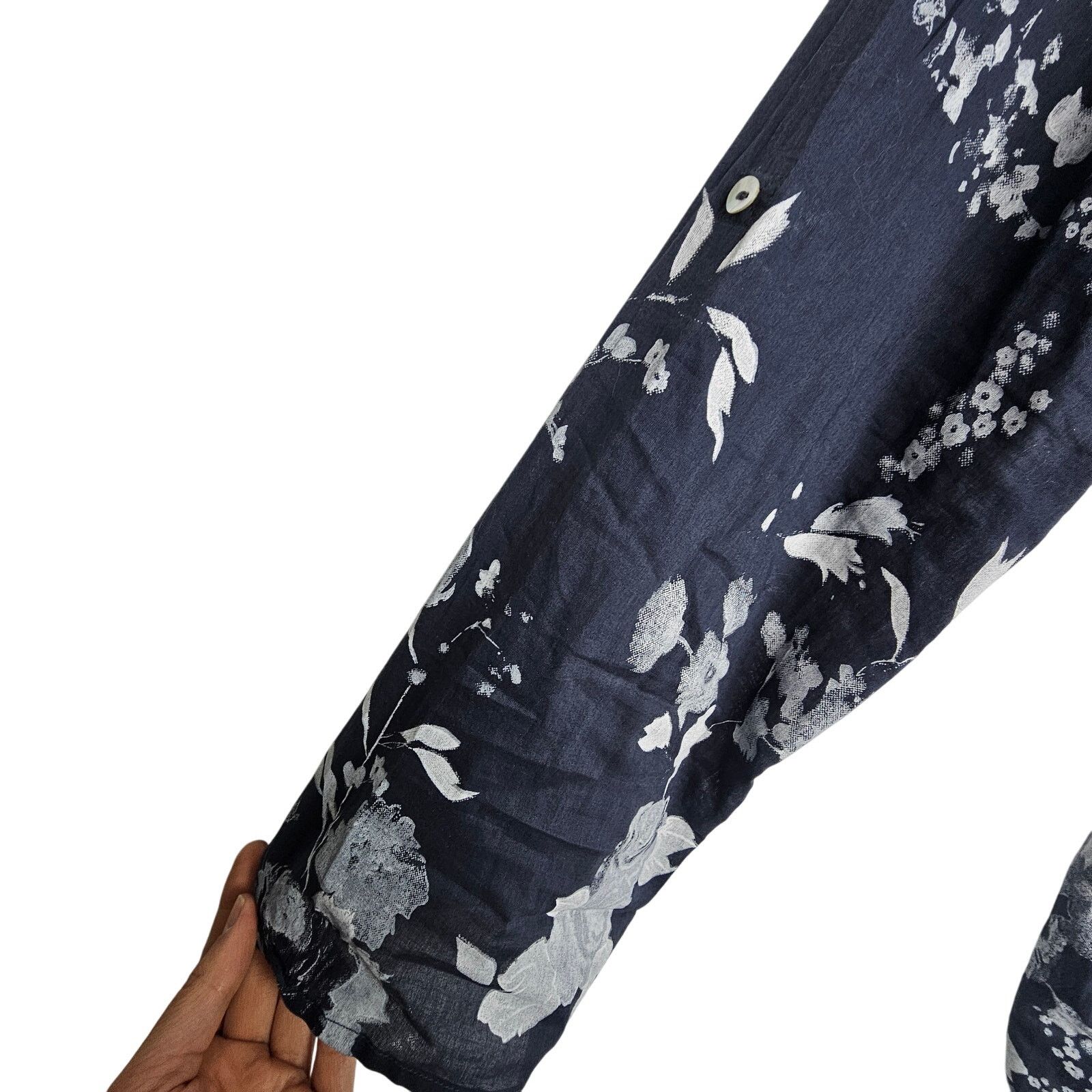Soft Surroundings Soft Surroundings Floral Tuberosa Tunic Sz L Pleated Resort Size L / US 10 / IT 46 - 5 Thumbnail