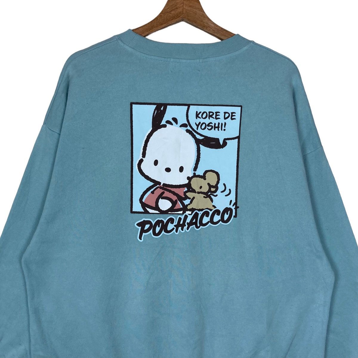 Vintage Vintage Pochacco Cartoon Pullover Jumper Sweatshirt Size US XXL / EU 58 / 5 - 7 Thumbnail