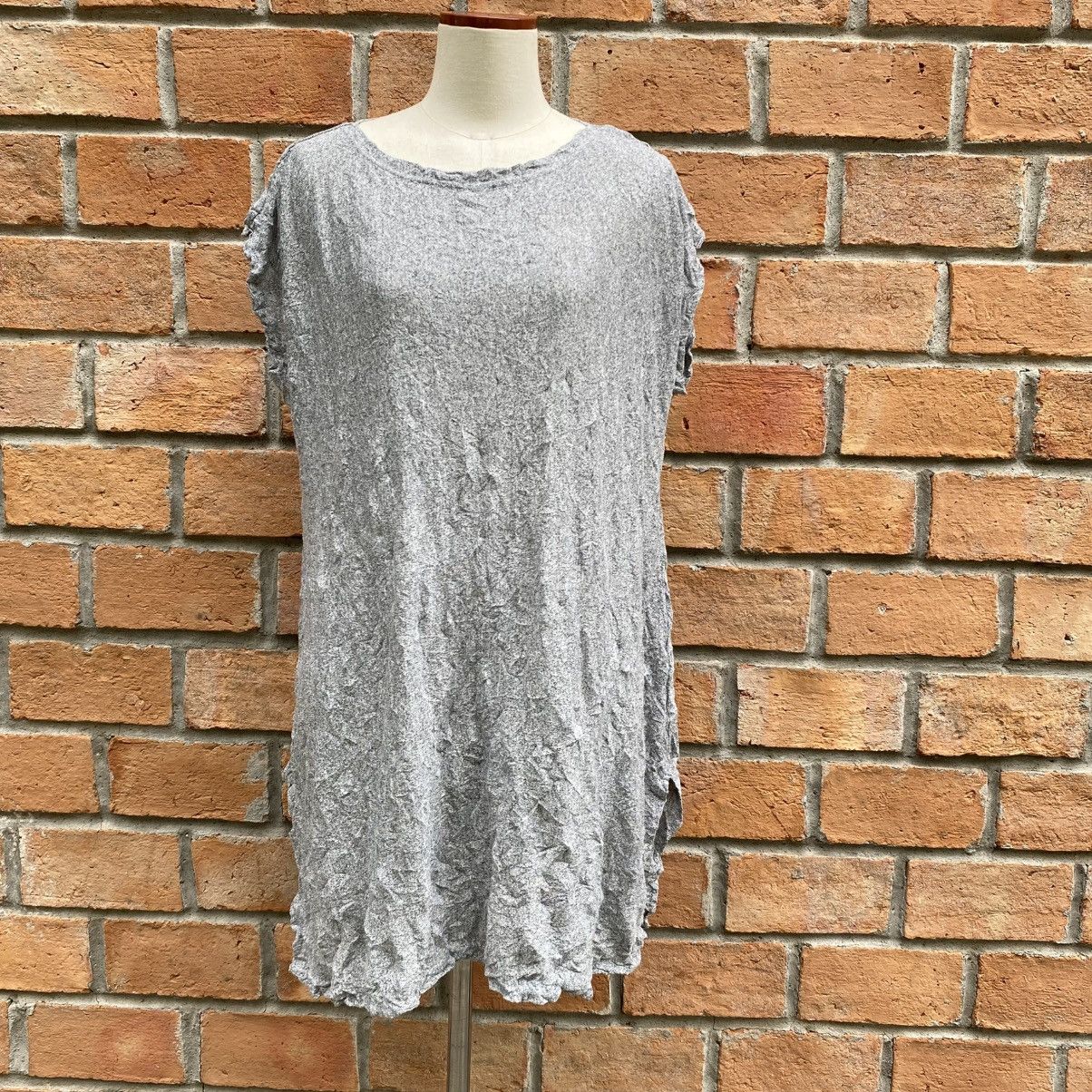 Issey Miyake Issey Miyake Me Soft Gray Textured Loungewear Size L / US 10 / IT 46 - 1 Thumbnail