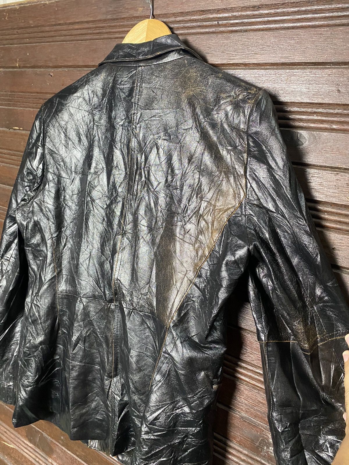 Comme Ca Ism Comme Ca Du Mode Soft Leather Coat Size 38S - 5 Thumbnail