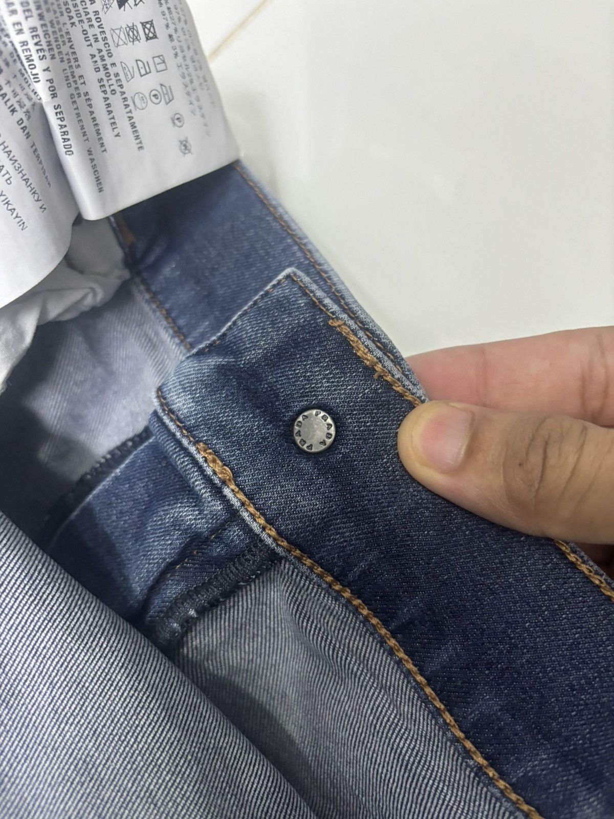 Prada PRADA BLUE DENIM JEANS Size US 34 / EU 50 - 14 Thumbnail