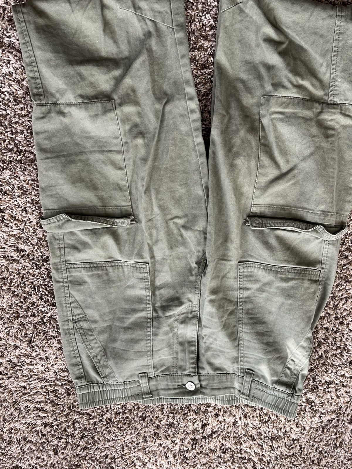 Other Olive cargo pants Size 38" / US 16 / IT 52 - 2 Thumbnail