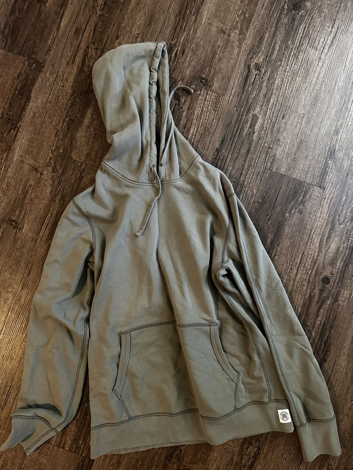 Reigning Champ Reigning Champ green midweight hoodie size medium | Grailed