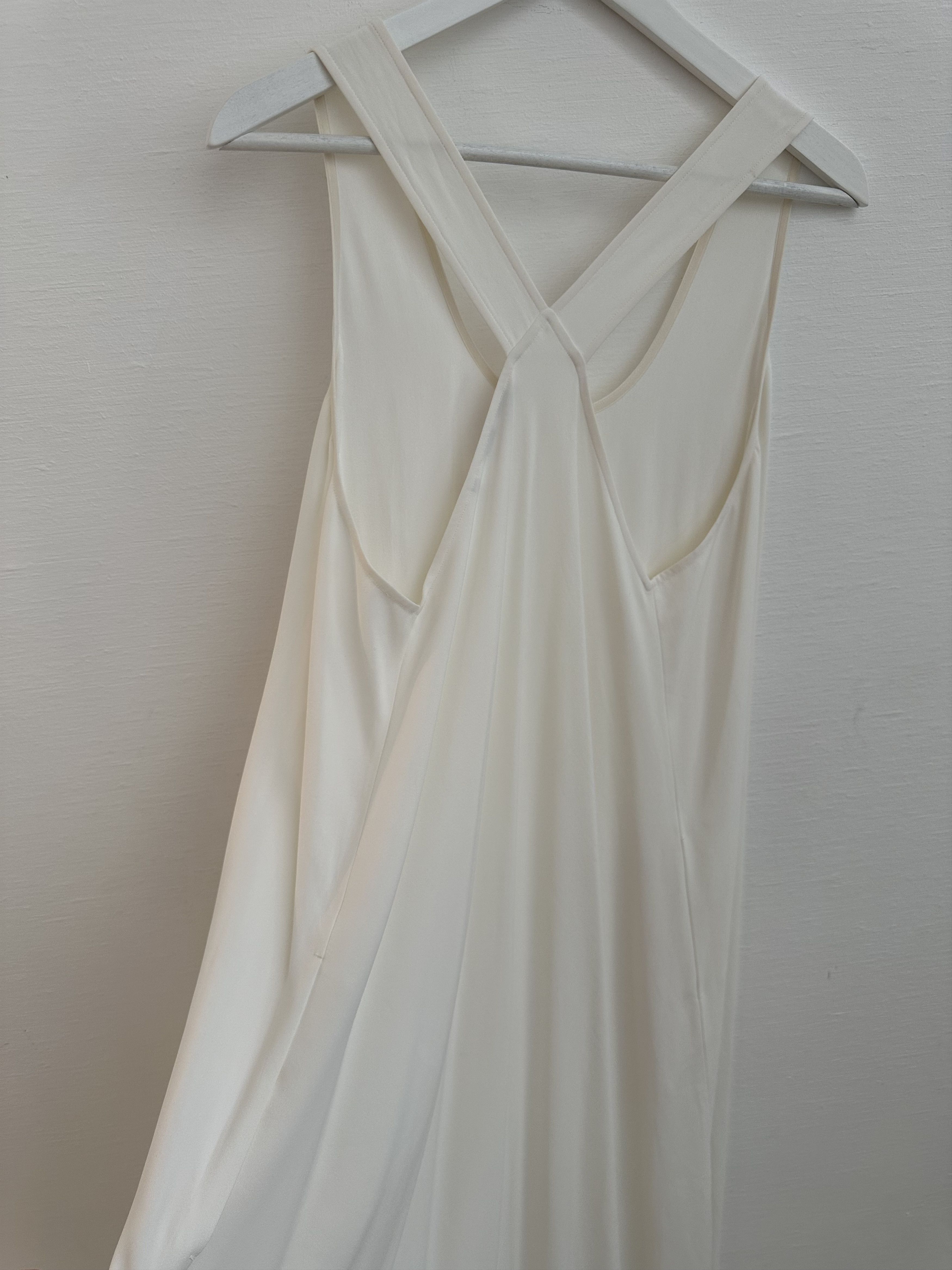 Helmut Lang Light asymmetric dress Size L / US 10 / IT 46 - 5 Thumbnail