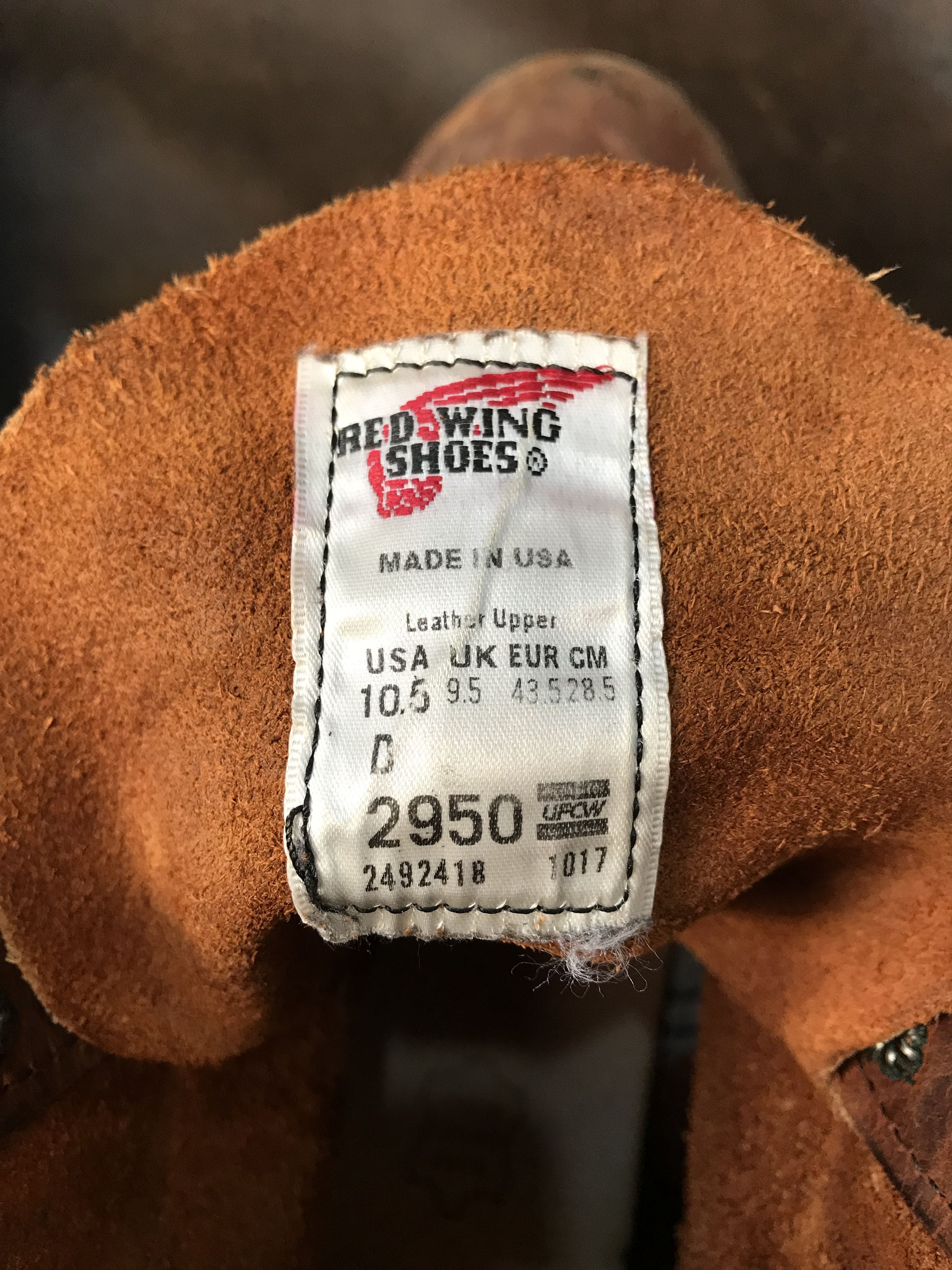 Red Wing RED WING made in USA ROVER BOOTS oiled leather copper Size US 10.5 / EU 43-44 - 1 Thumbnail