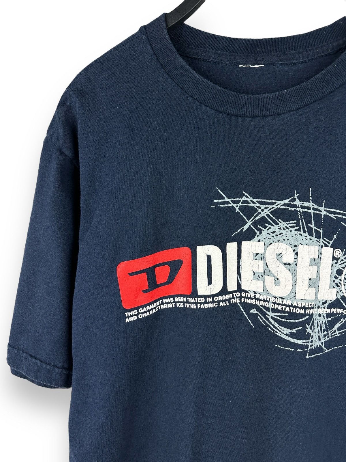 Diesel Vintage Diesel Big Logo Double Sided T-Shirt Size US L / EU 52-54 / 3 - 2 Thumbnail